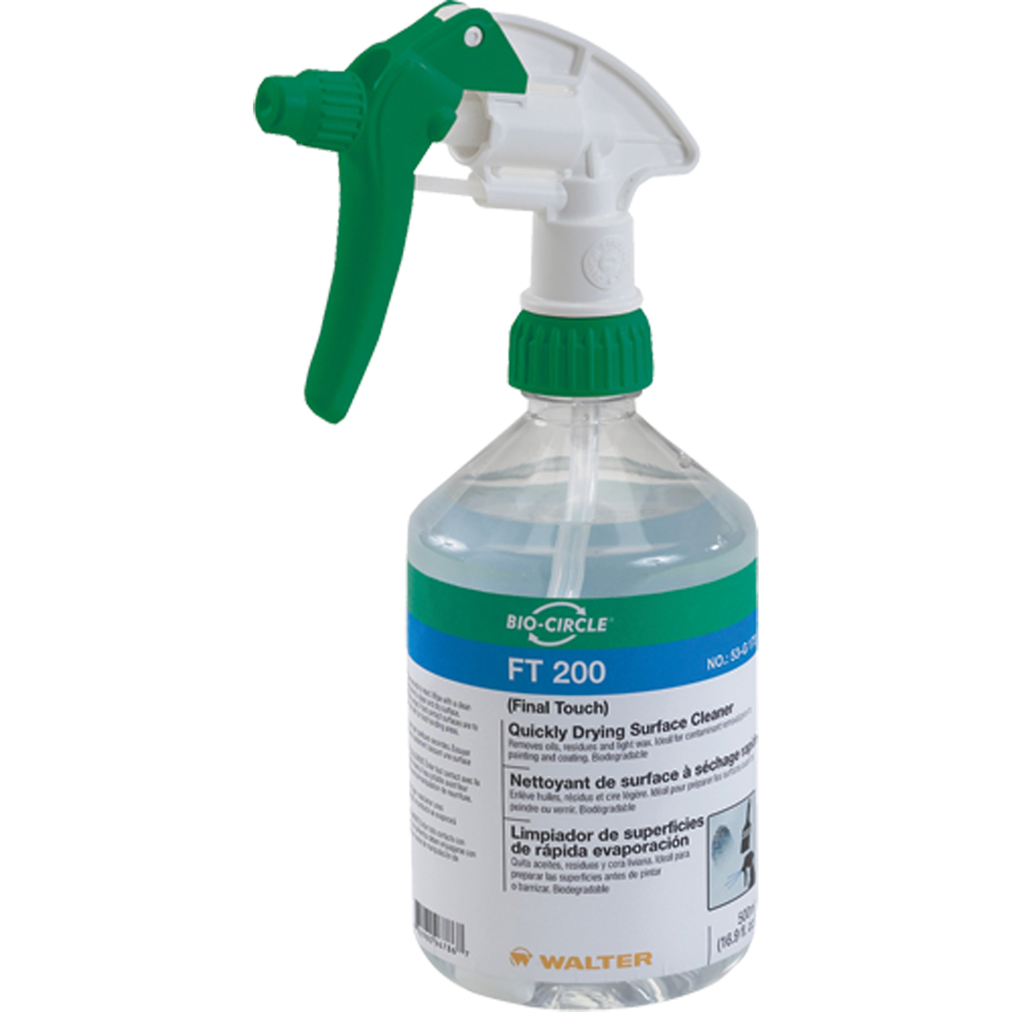 Nettoyant de surface FT200MC, 500 ml, Bouteille à gâchette