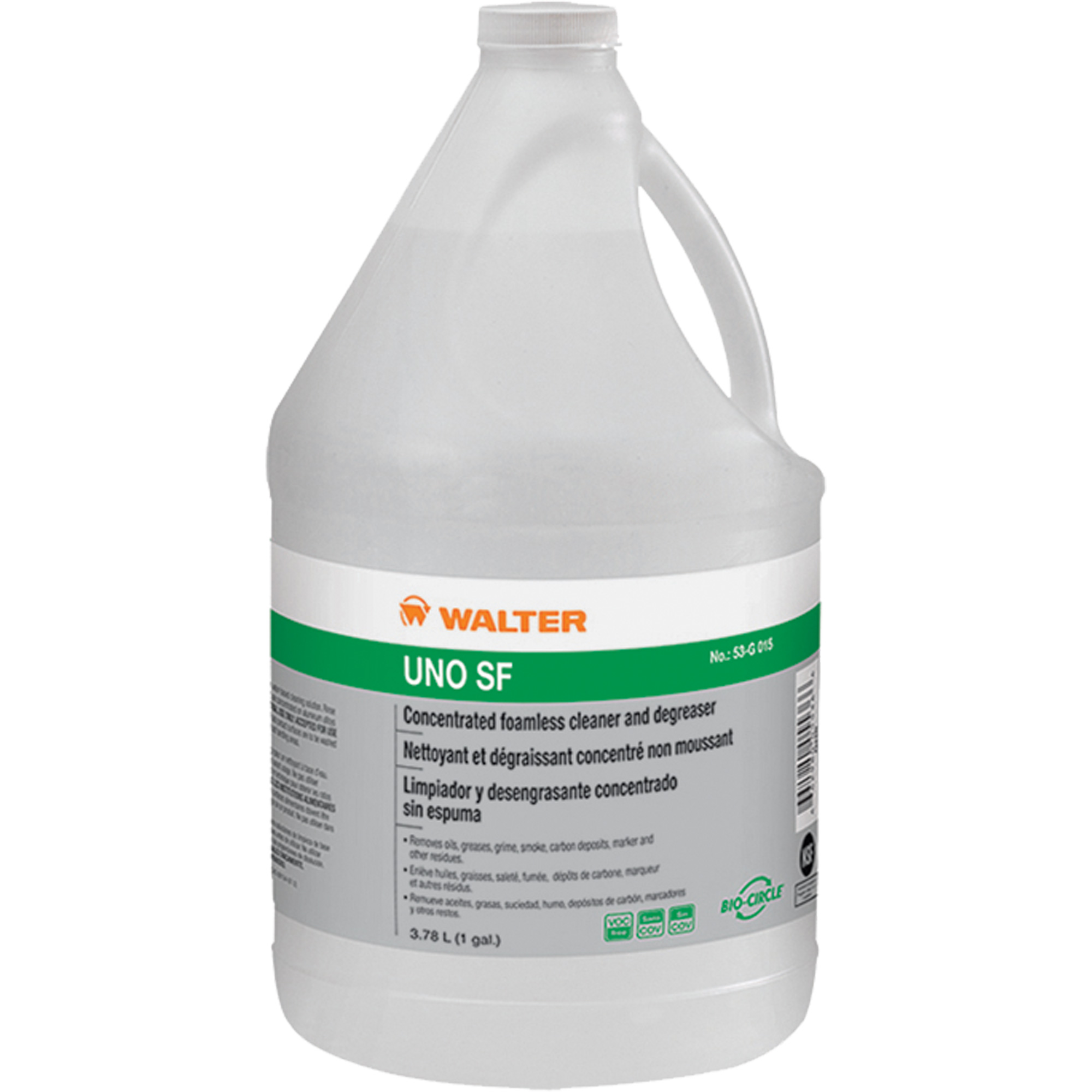 Nettoyant/dégraissant haute puissance sans mousse UNOMC SF, Gallon