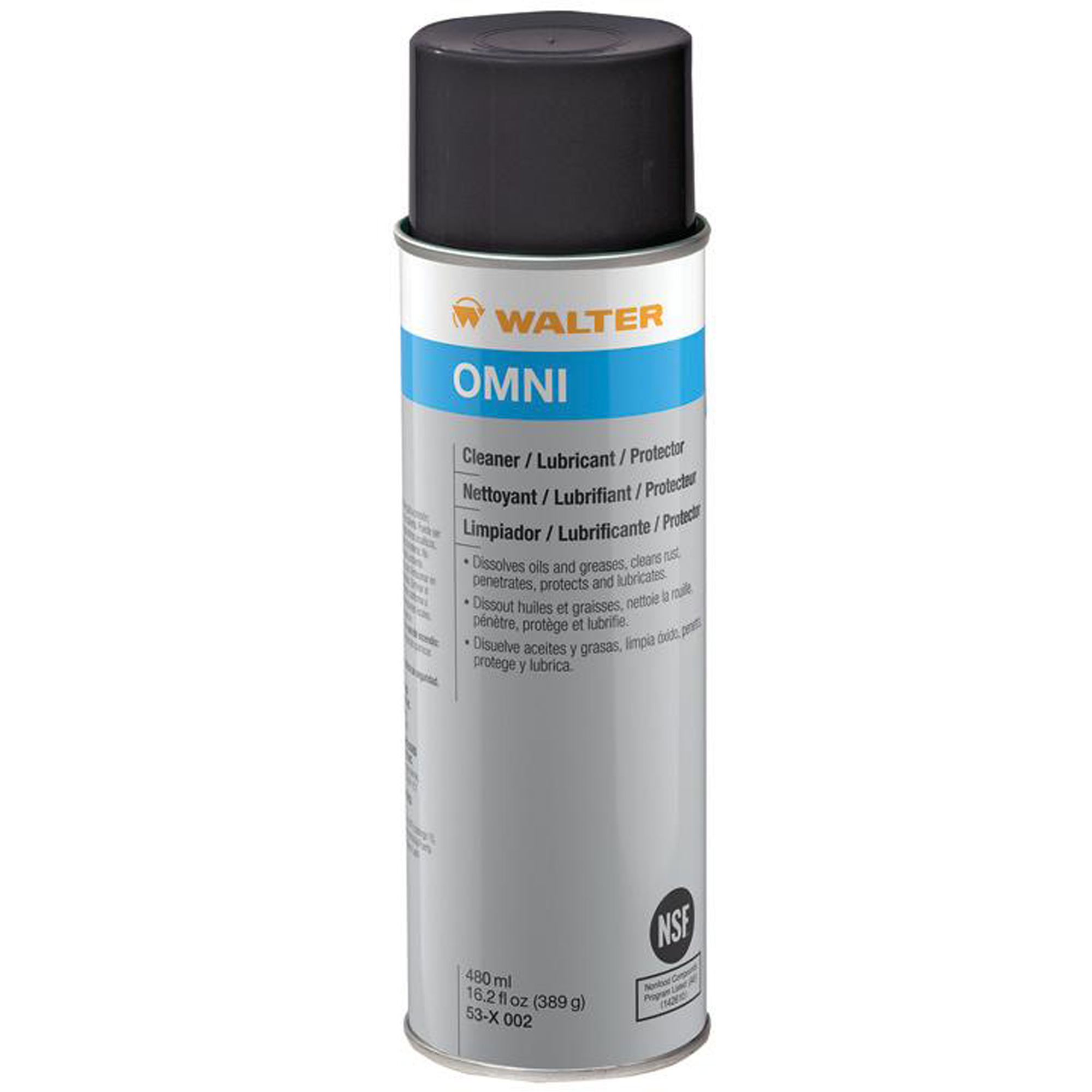 Nettoyant/lubrifiant/protecteur OmniMC, Canette aérosol