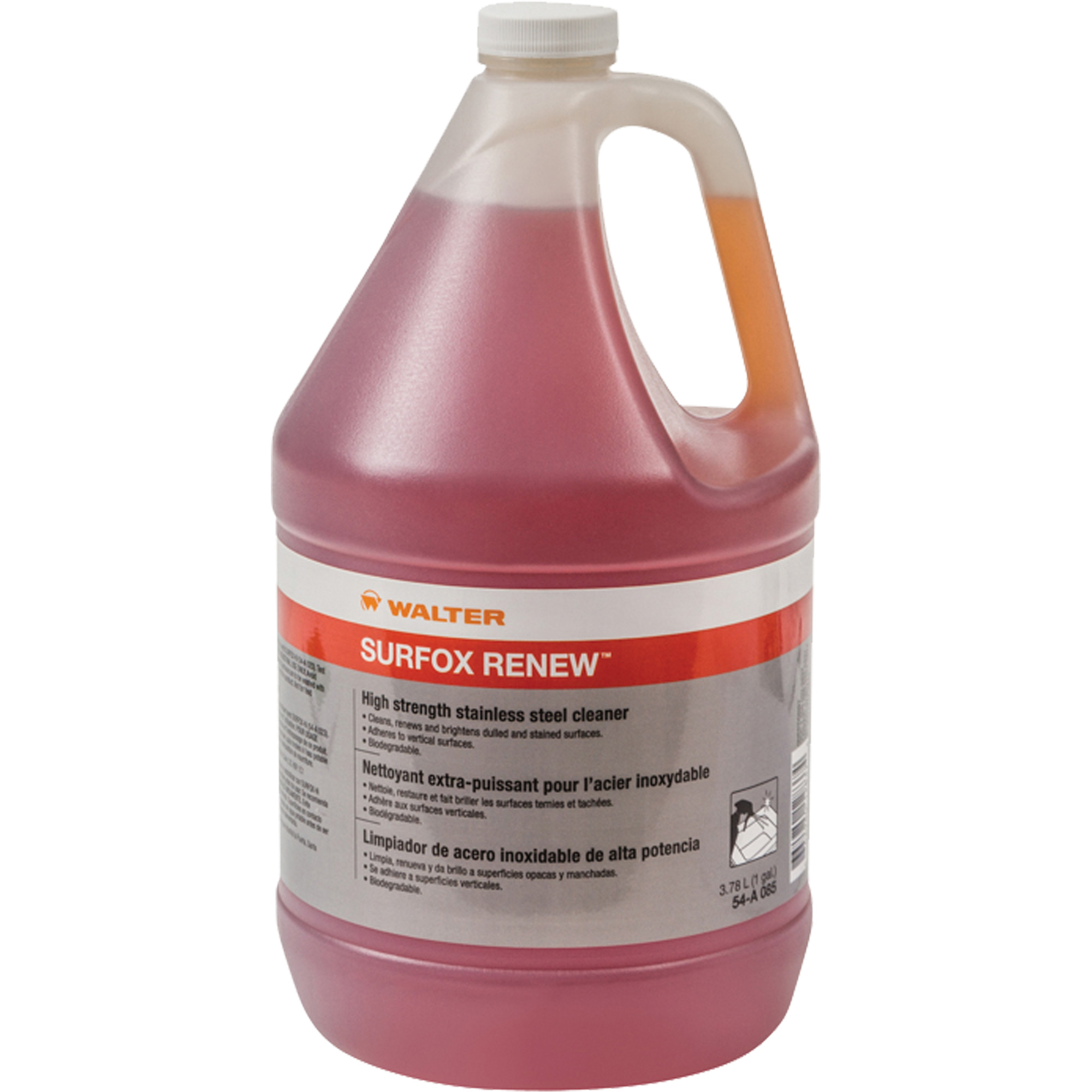 Nettoyant pour l'acier inoxydable SurfoxMC, 3,78 L, Gallon