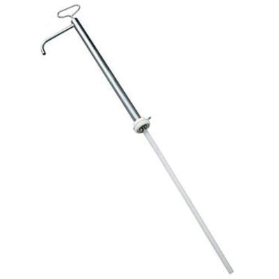 Pompe chromée pour baril