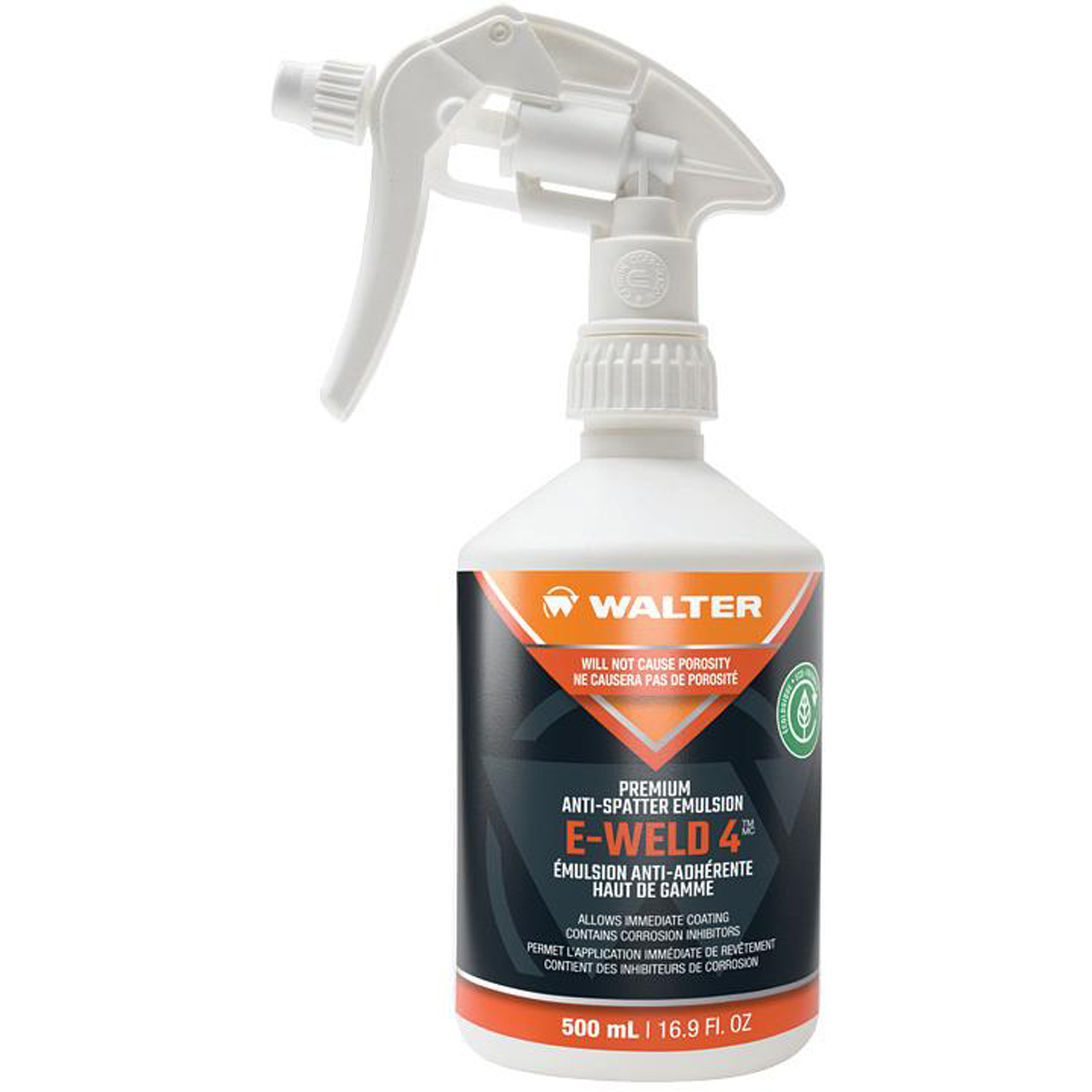 Pulvérisateur à main reremplissable vide pour E-WELDMC 4, Ronde, 500 ml, Plastique