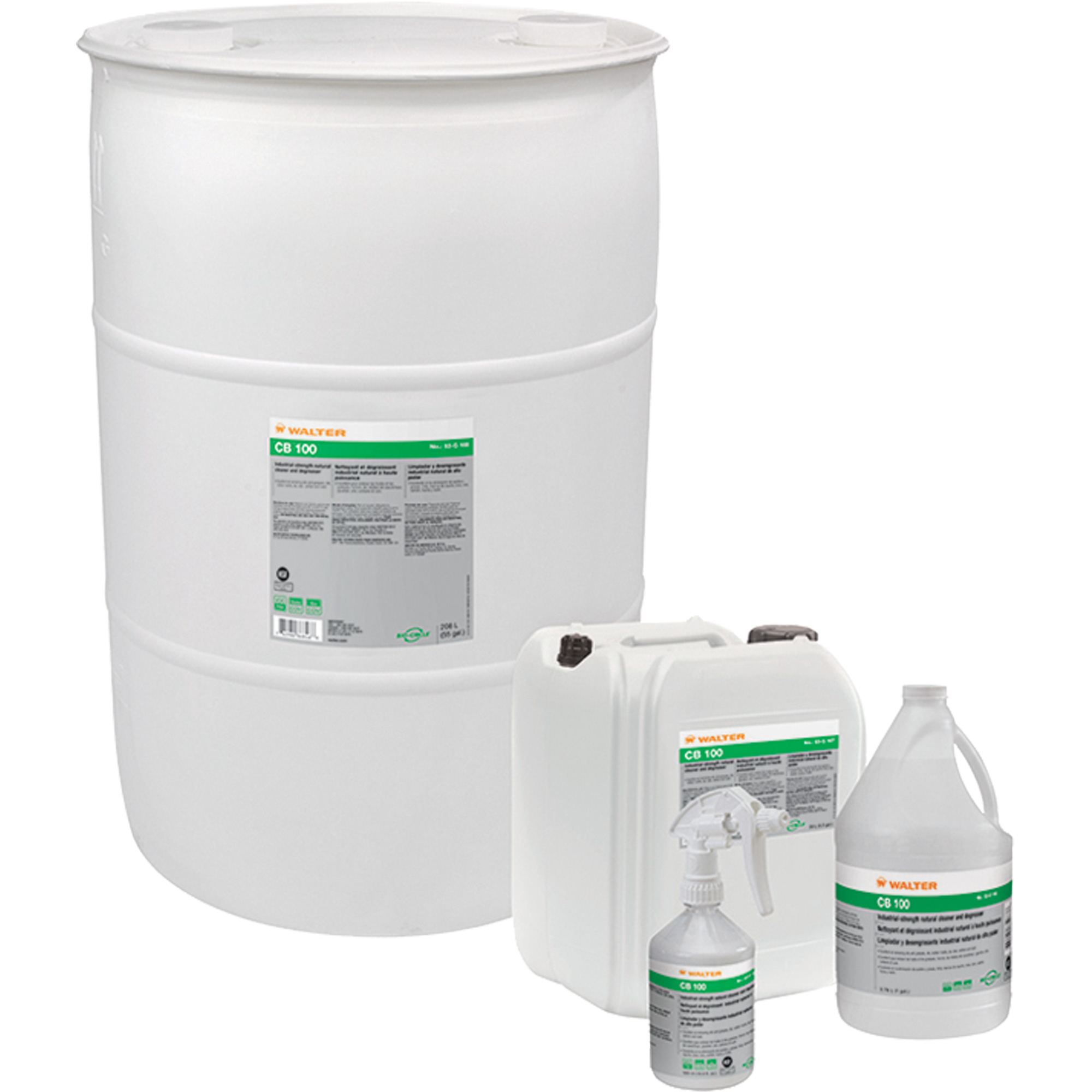 Solvant naturel à base d'eau CB 100MC, Bouteille à gâchette – Image 2