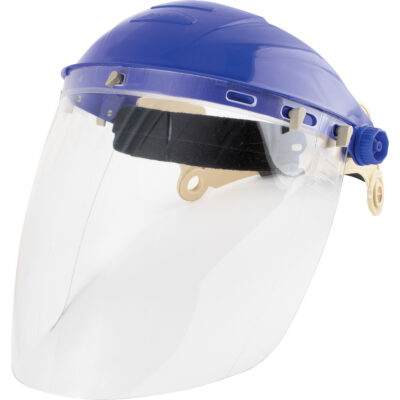Visière avec déflecteur frontal, Polypropylène