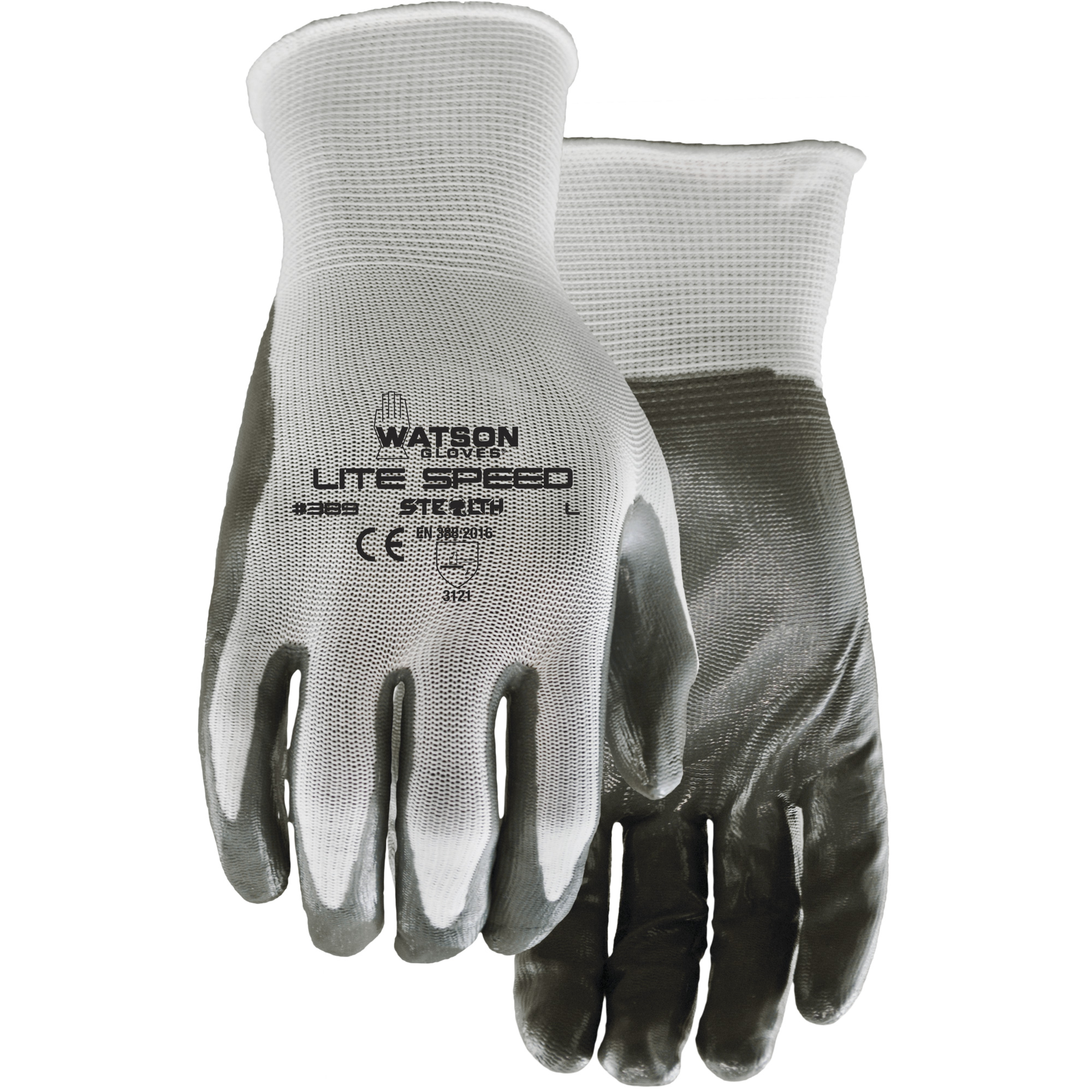 Gants 389 Stealth Lite Speed, T-Grand, Rêvetement Nitrile, Enveloppe en Polyester