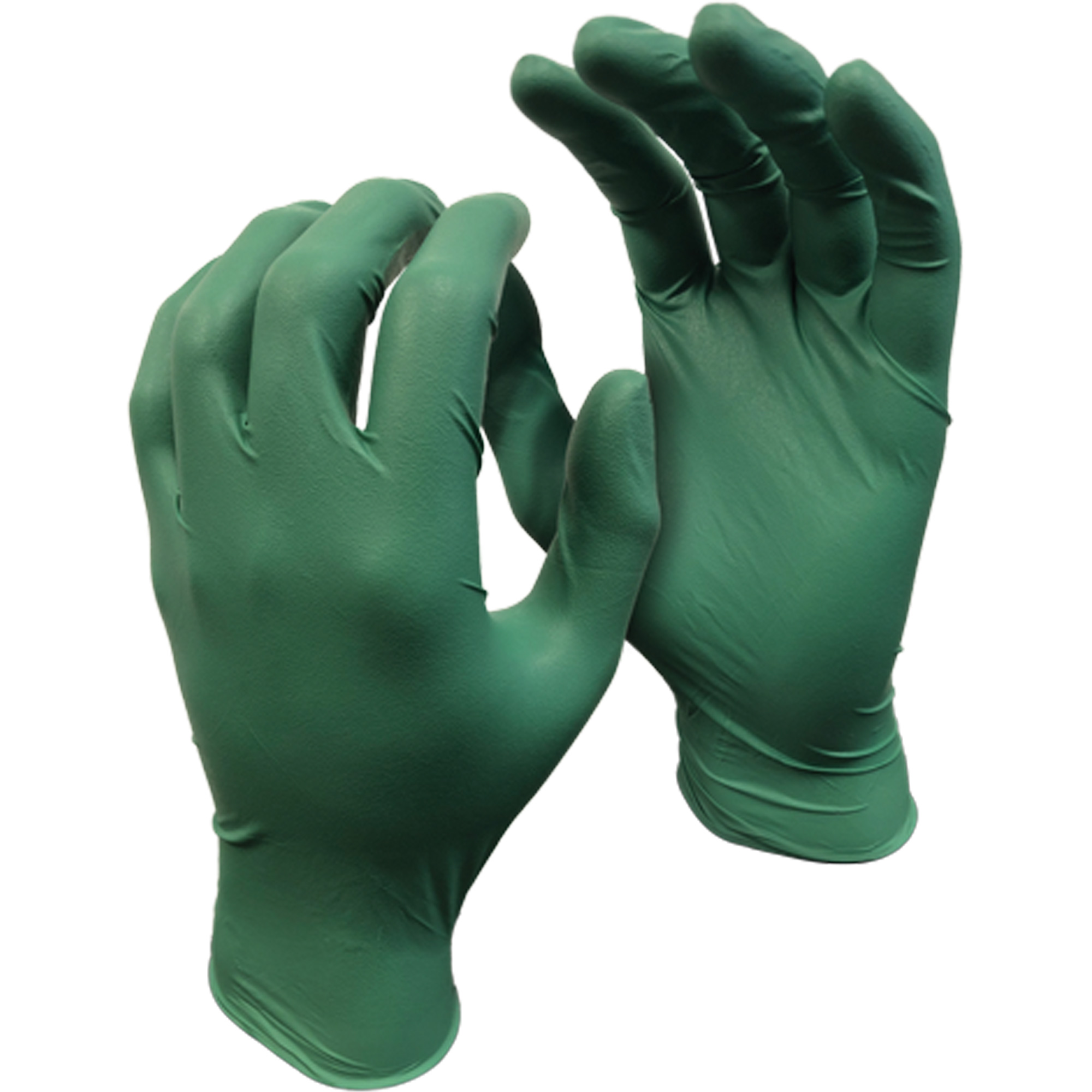 Gants 5559PF Green MonkeyMC, T-Grand, Nitrile, 4 mils, Sans poudre, Vert