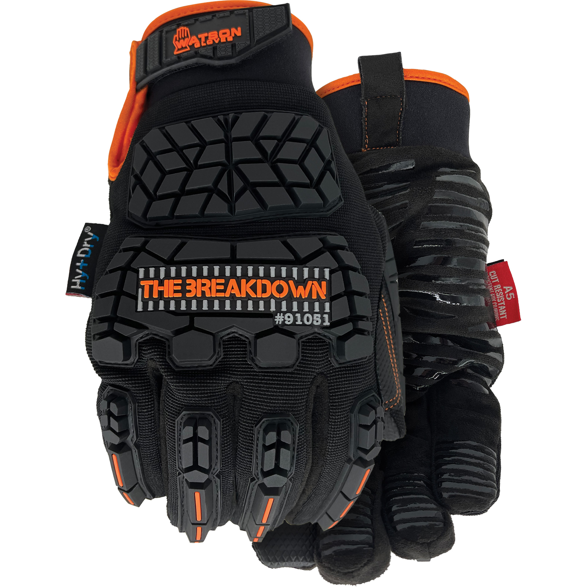 Gants 91051 The Breakdown, Taille T-Grand, Revêtement PVC, Enveloppe en CutshieldMC, ANSI/ISEA 105 niveau 4