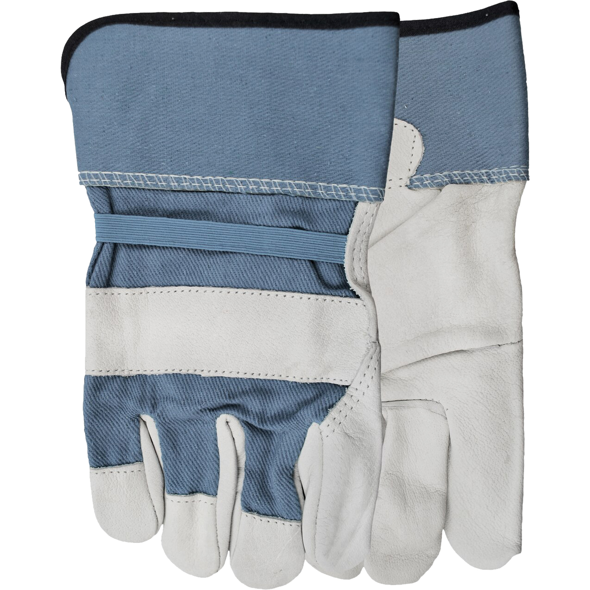 Gants Buffalo Bill 4019, Taille unique, Paume en Cuir fleur de buffle