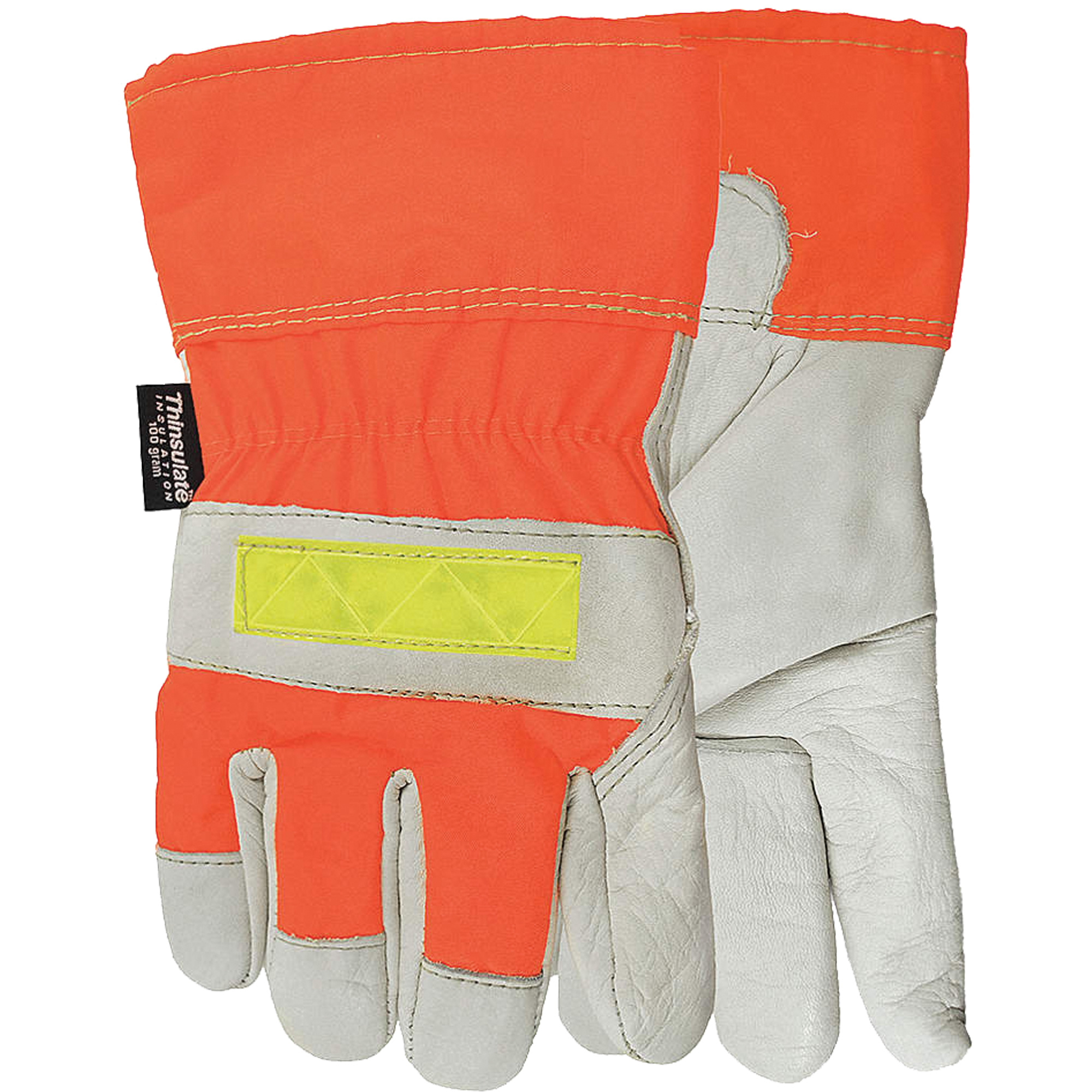 Gants d'ajusteur pour l'hiver Flashback, 2T-Grand, Paume en Cuir fleur de vache, Doublure en ThinsulateMC