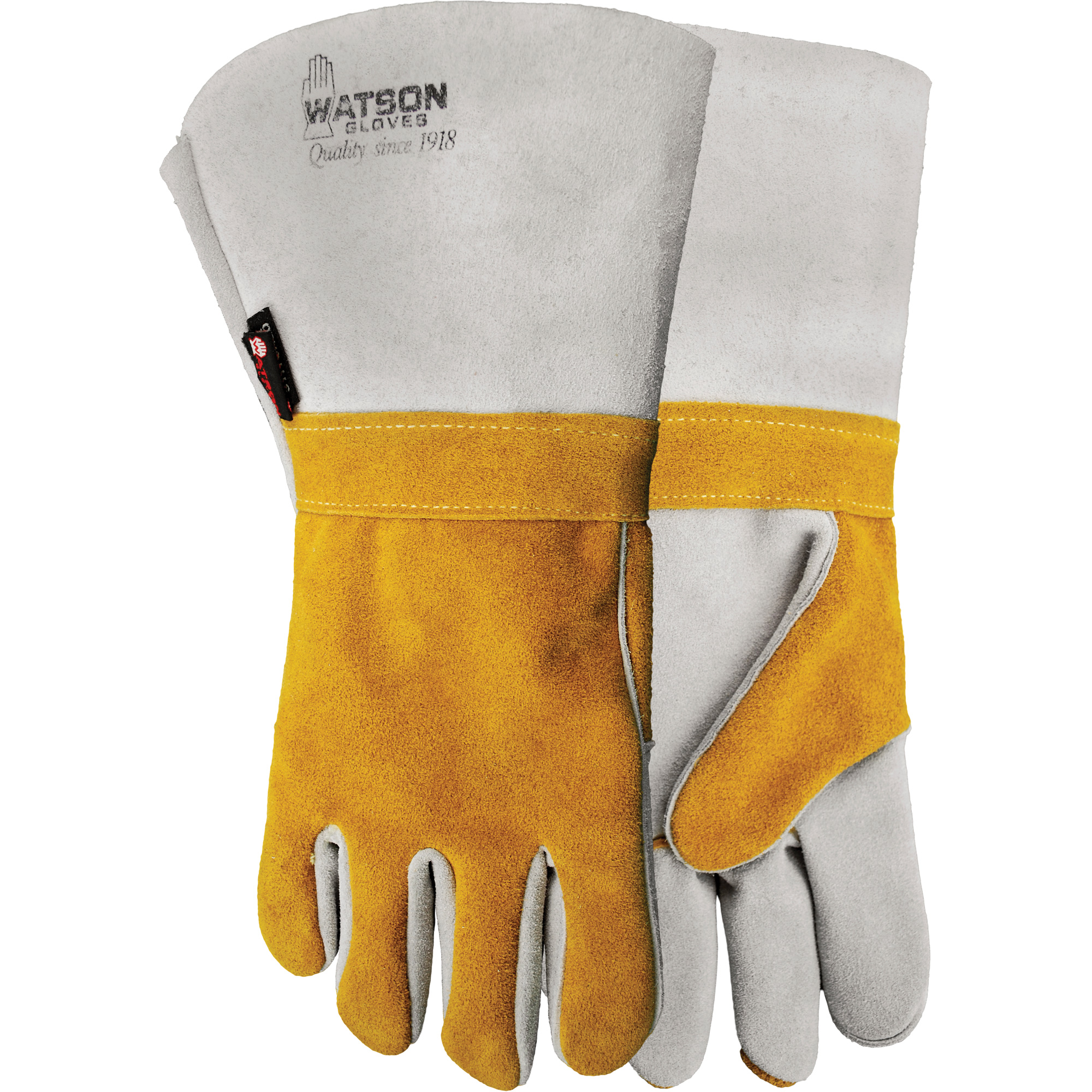 Gants de soudage 1034 Wopper, Cuir de vache refendu, Taille 10
