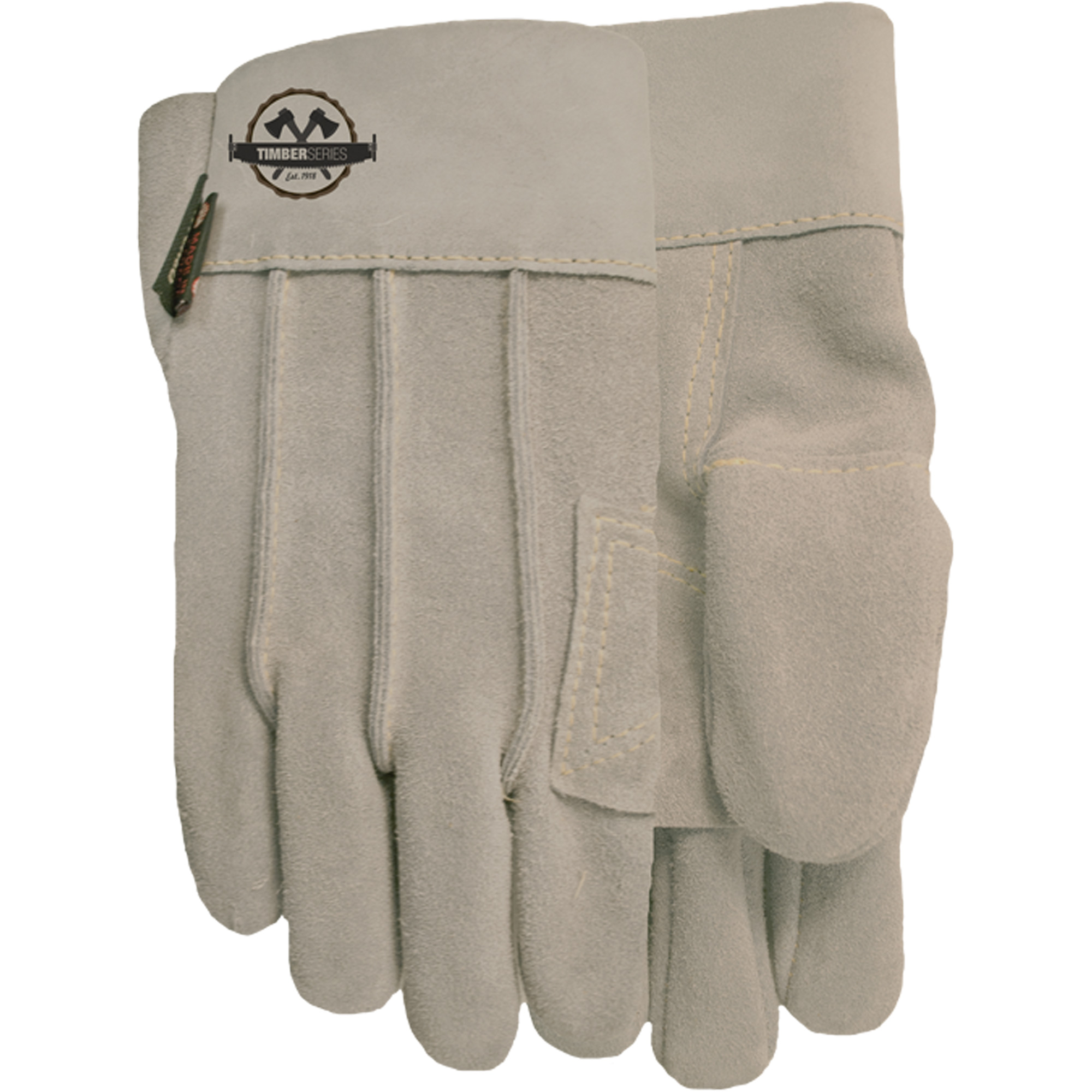 Gants de soudage 109BT Timber Beast, Cuir de vache refendu, Taille 9