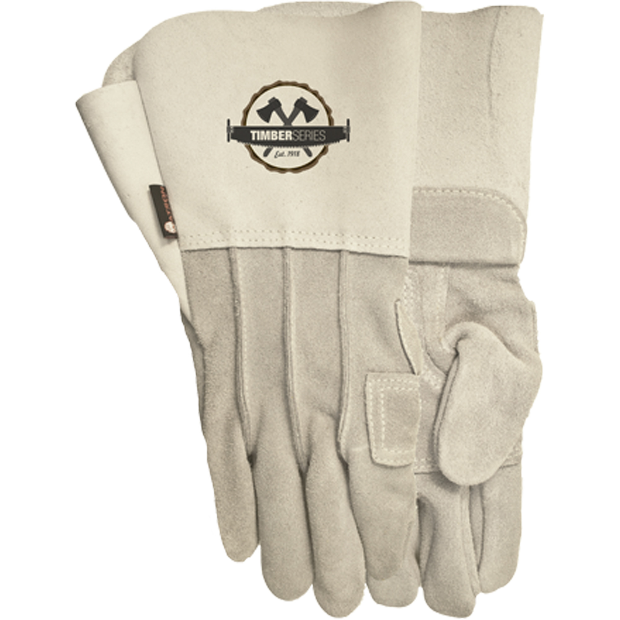 Gants de soudage 109G Timber Beast, Cuir de vache refendu, Taille 13