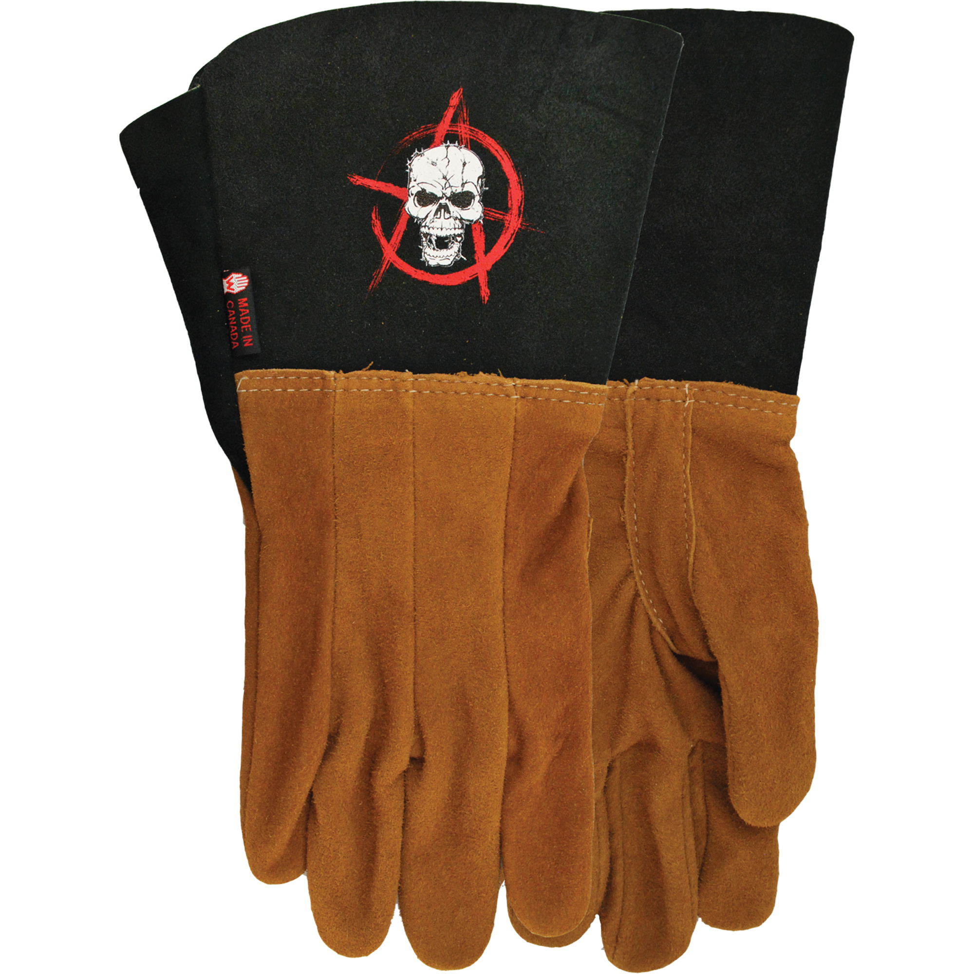 Gants de soudage 263AW What The Buck, Cuir de daim refendu, Taille 8