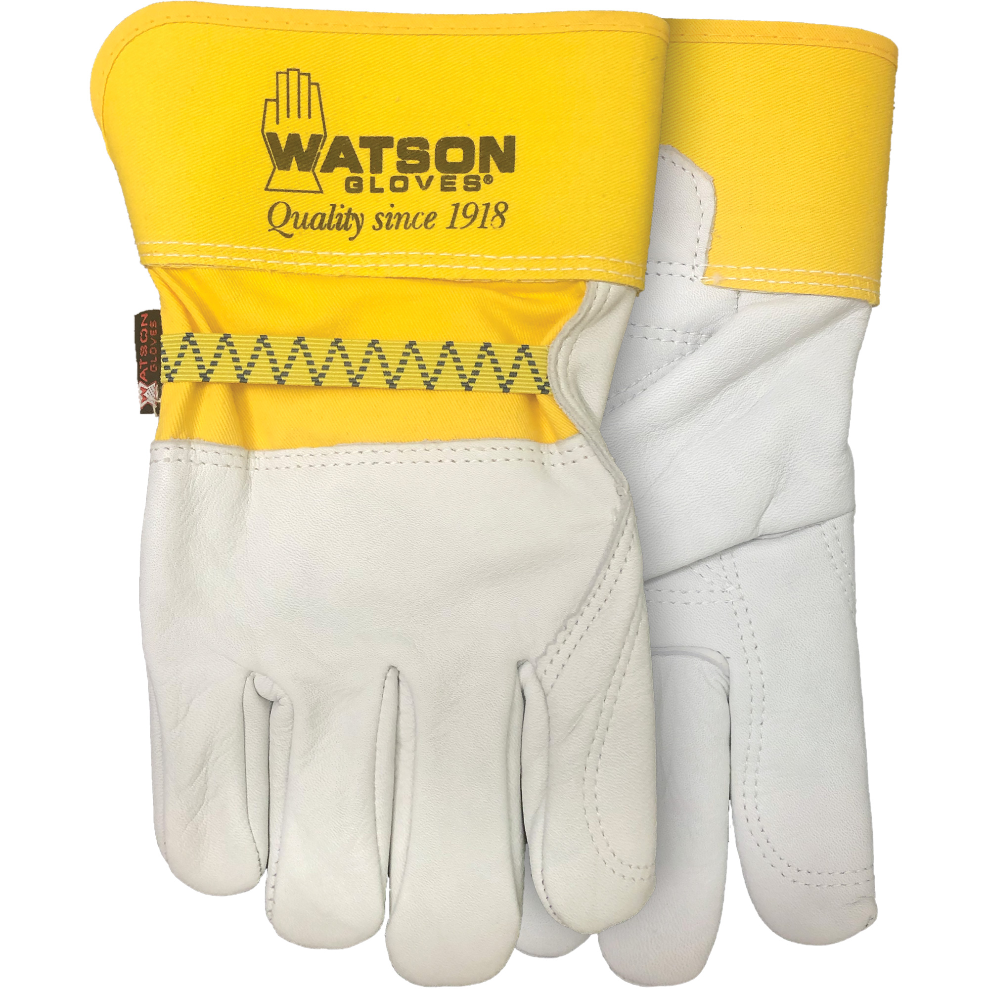 Gants Double Trouble, Taille unique, Paume en Cuir fleur de vache
