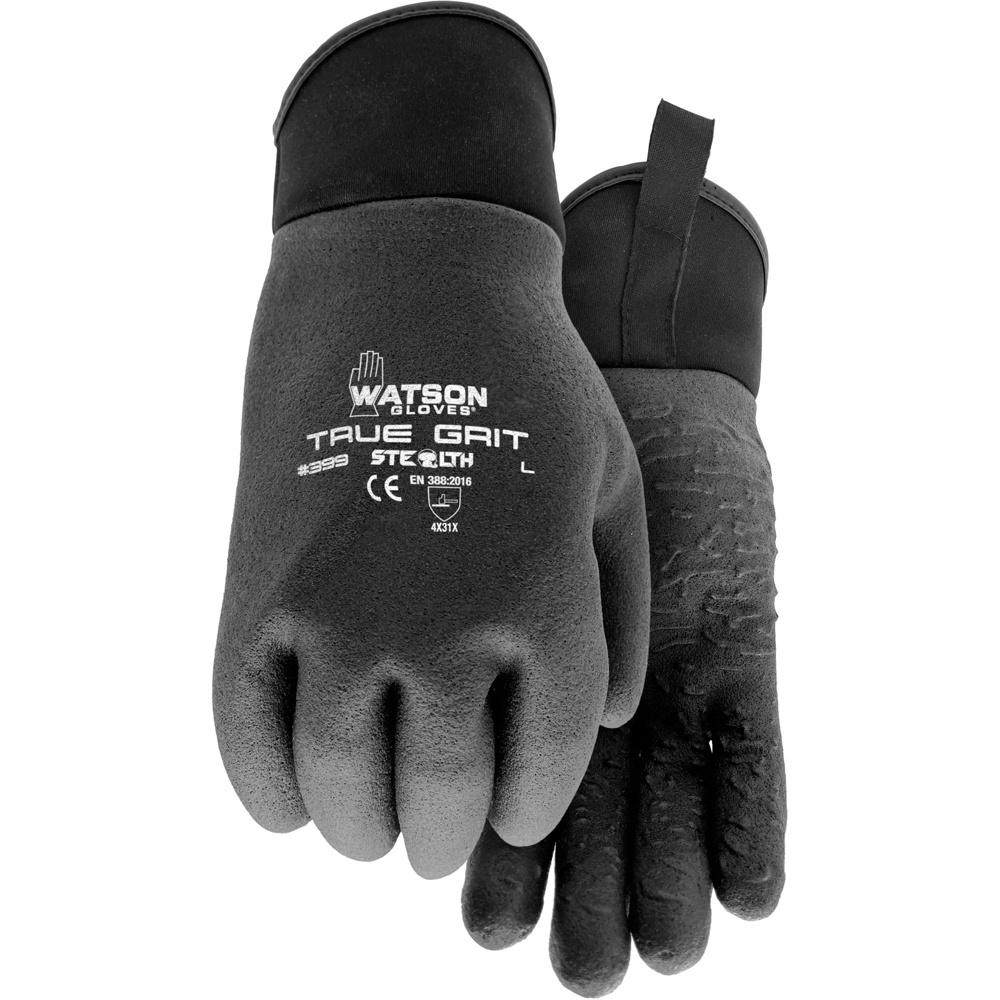 Gants enduits True Grit, Moyen, Rêvetement Mousse de PVC, Enveloppe en Nylon