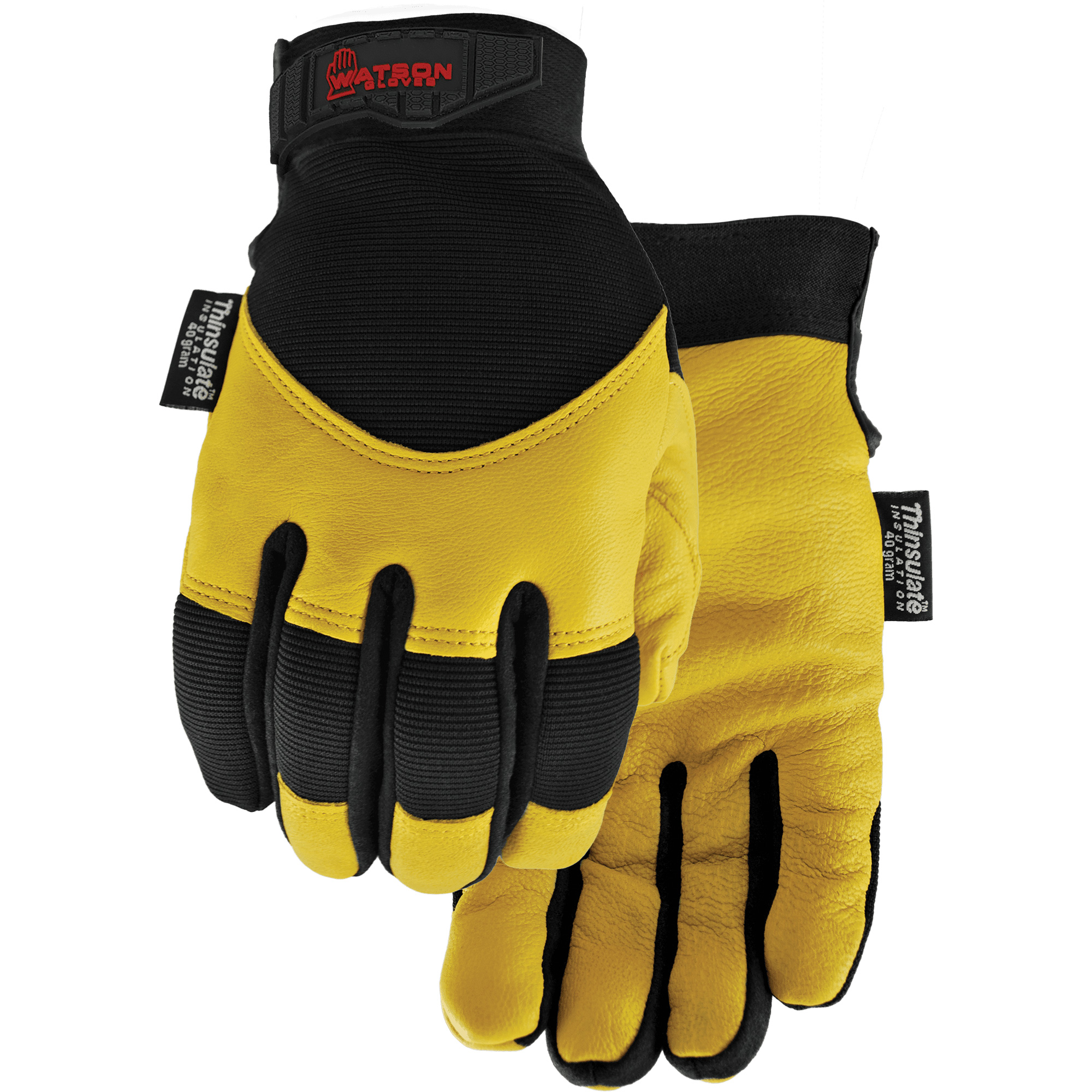Gants Flextime 9005W, Moyen, Paume en Cuir fleur de chèvre, Doublure en ThinsulateMC