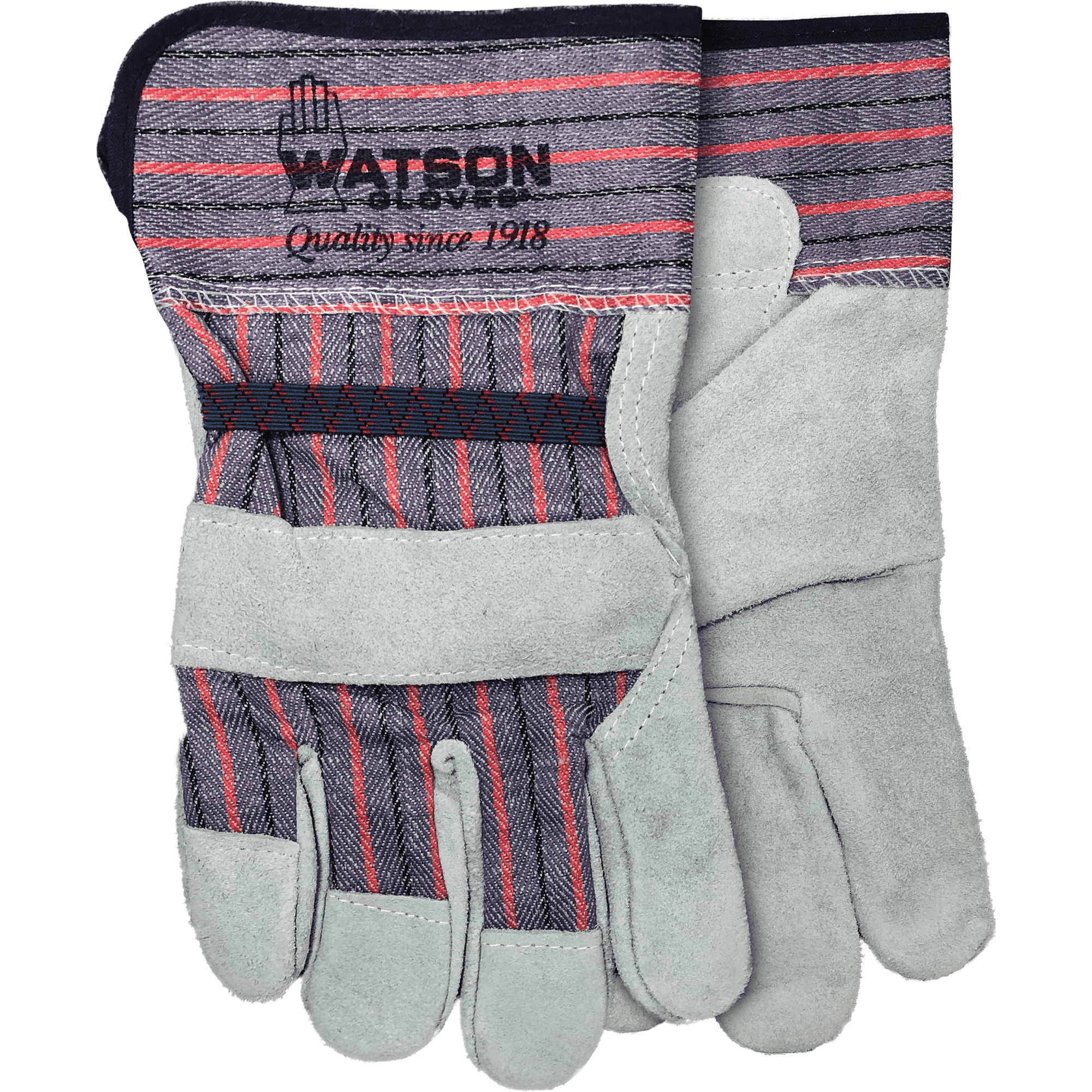 Gants Guard'n Duty, Taille unique, Paume en Cuir de vache refendu