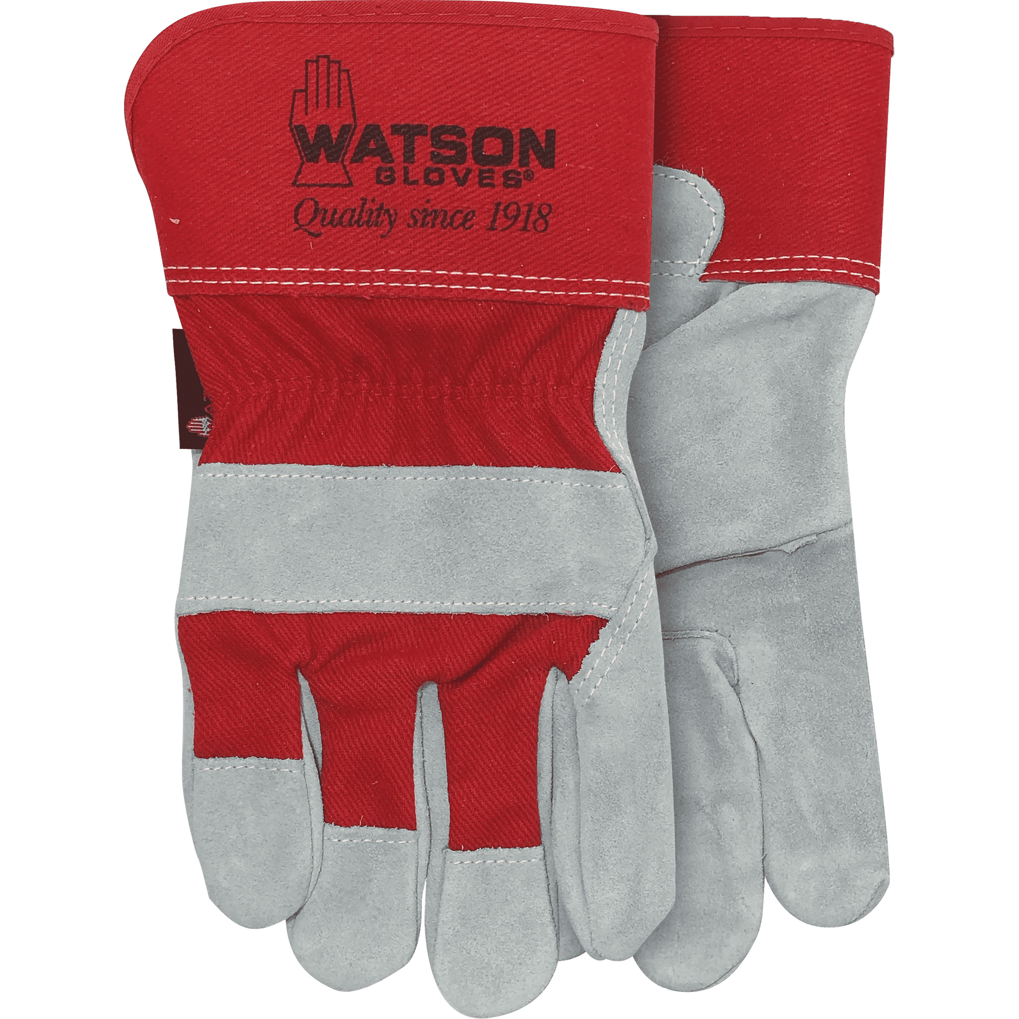 Gants Mean Mother 104, Grand, Paume en Cuir de vache refendu