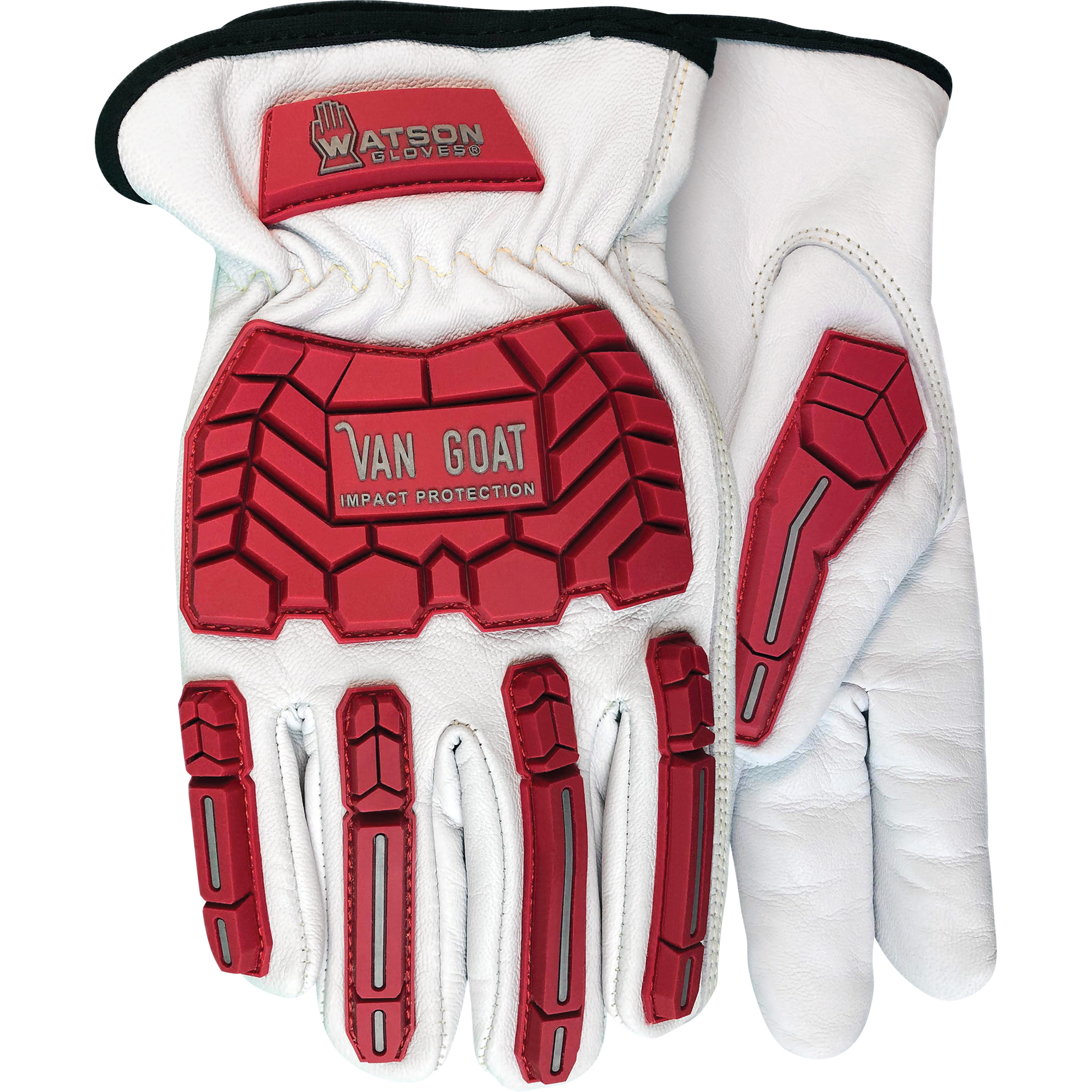 Gants résistant aux impacts et aux coupures Van Goat, T-Grand, Paume en Chèvre, Poignet À enfiler