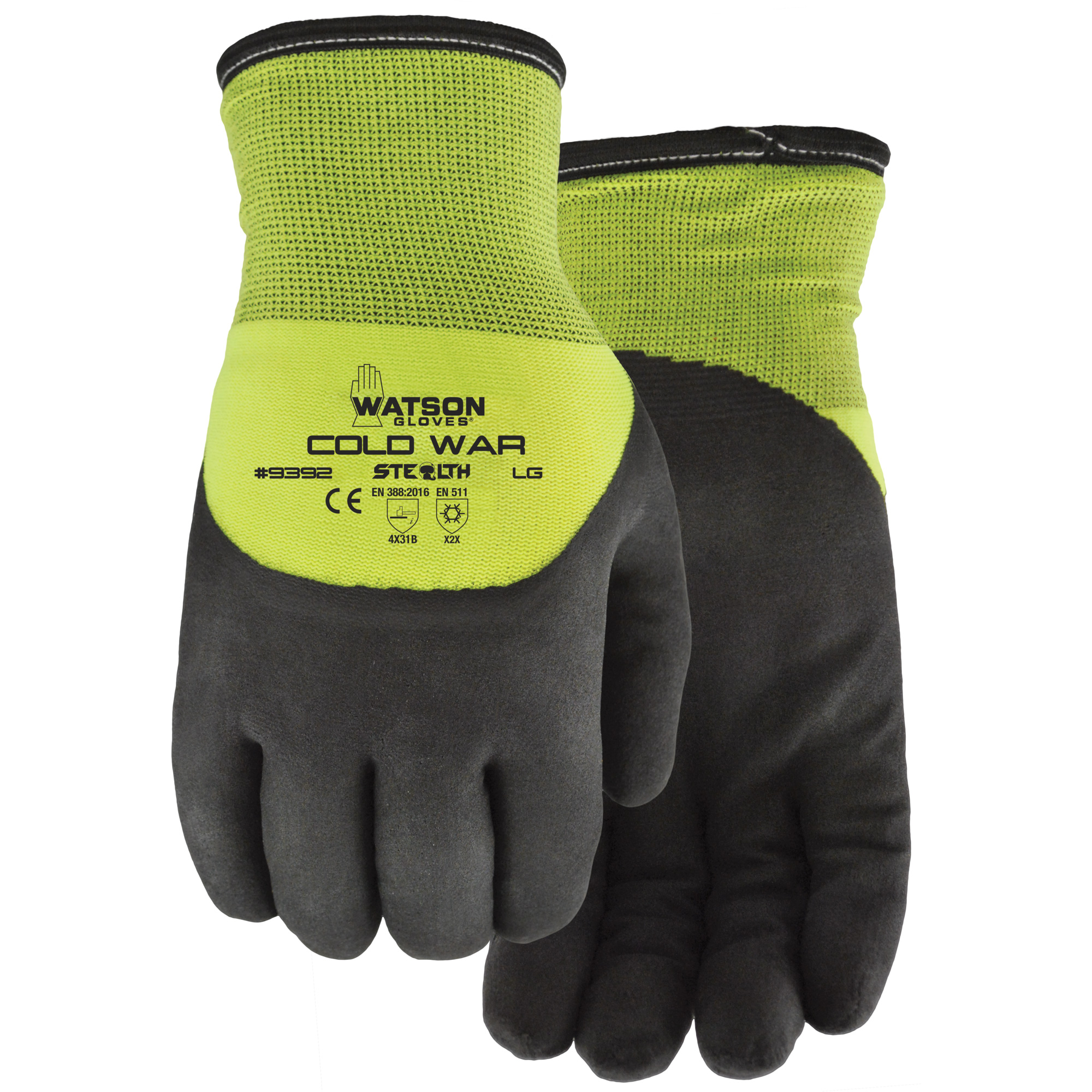 Gants thermiques Stealth Cold War, T-Grand, Rêvetement Mousse de nitrile