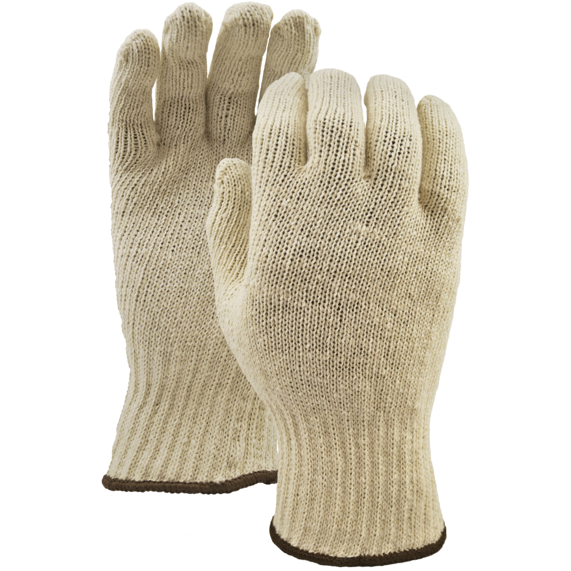 Gants White Knight, Poly/coton, T-Grand