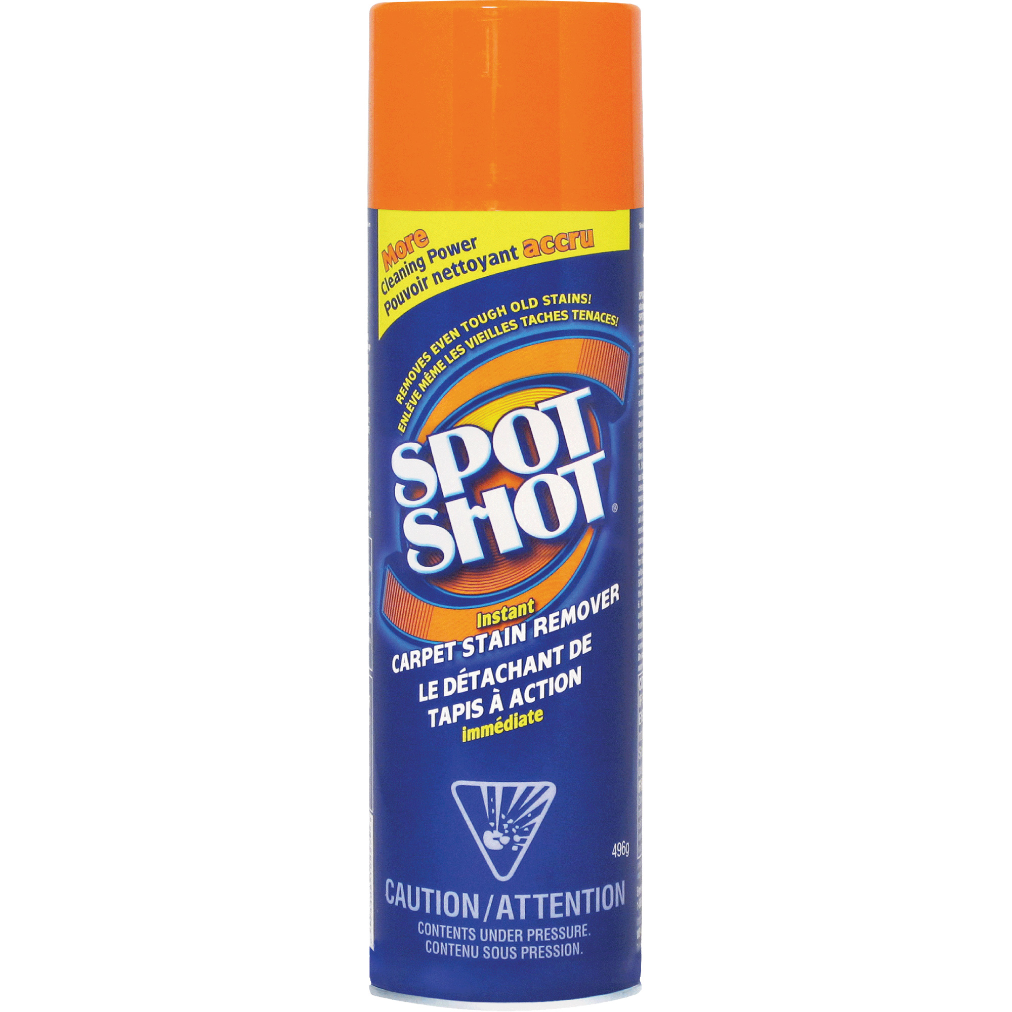 Détachant instantané et professionnel pour tapis Spot ShotMD, 496 g, Canette aérosol