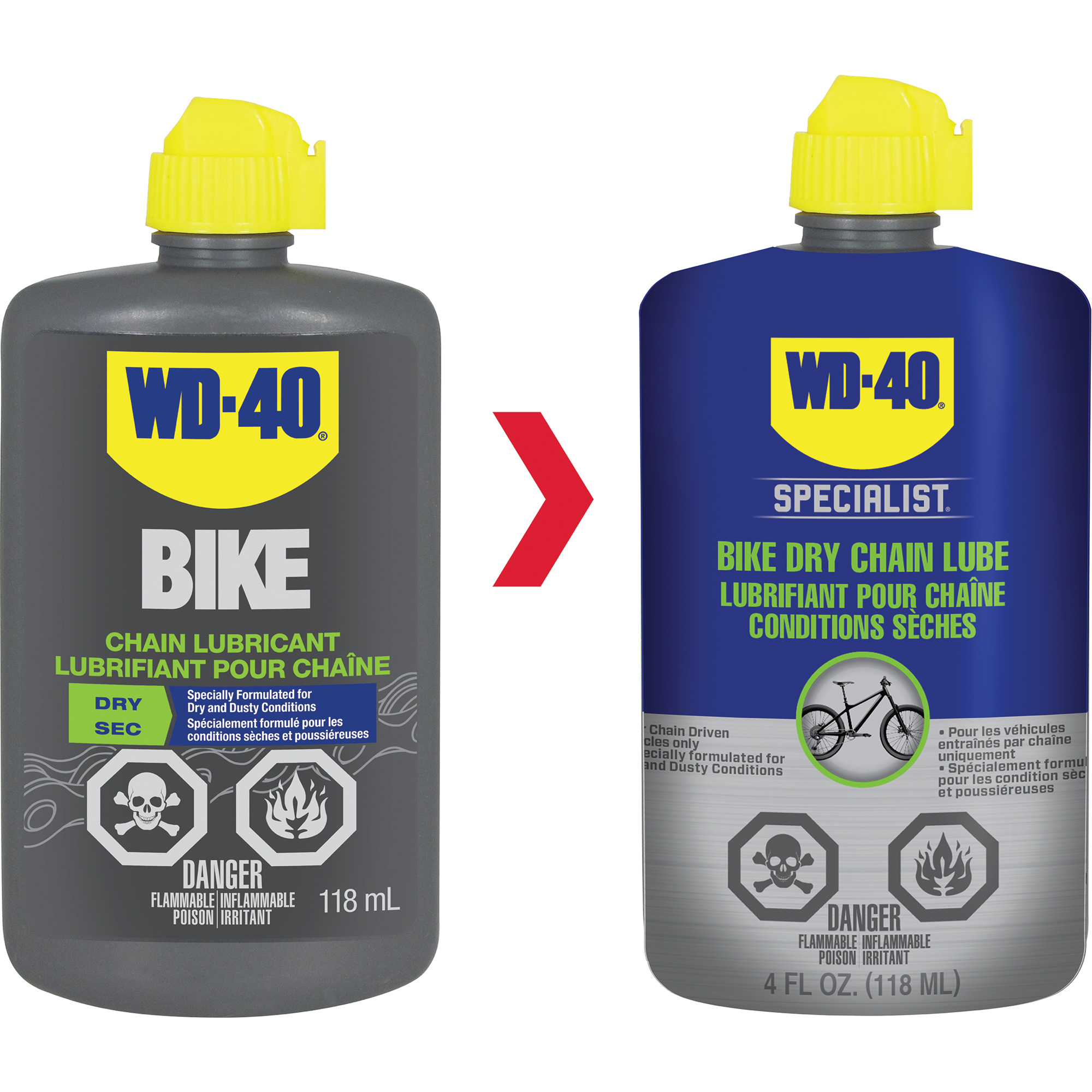 Lubrifiant sec pour chaîne de vélo, Bouteille – Image 3