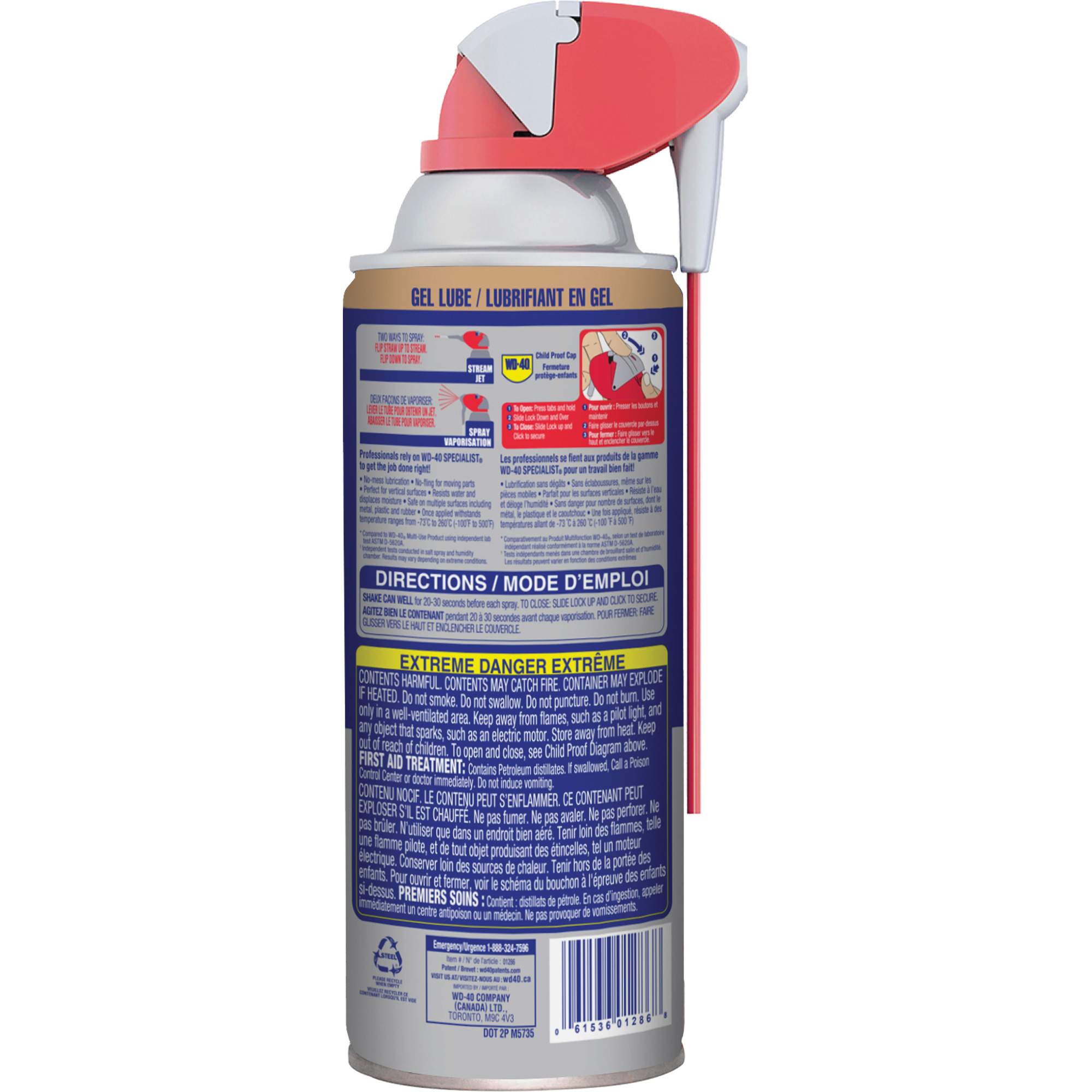 Lubrifiant en gel Spray & Stay SpecialistMD, Canette aérosol – Image 2