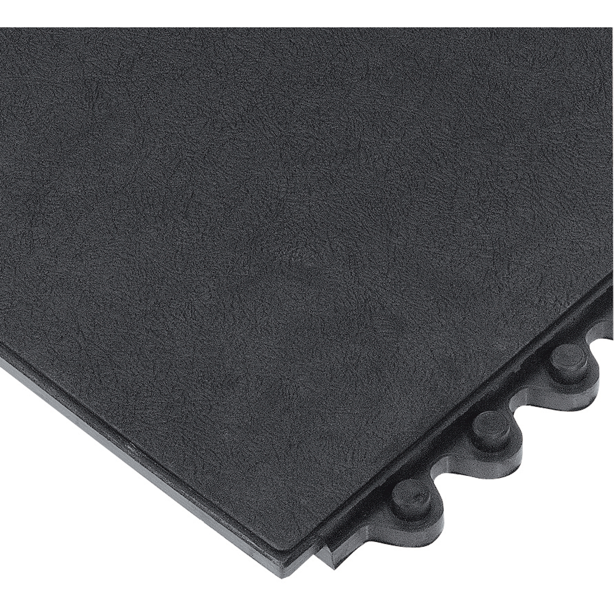 Tapis 24/SevenMD, Caoutchouc, 3' la c, 3' lo, 5/8" Épaisseur, Noir