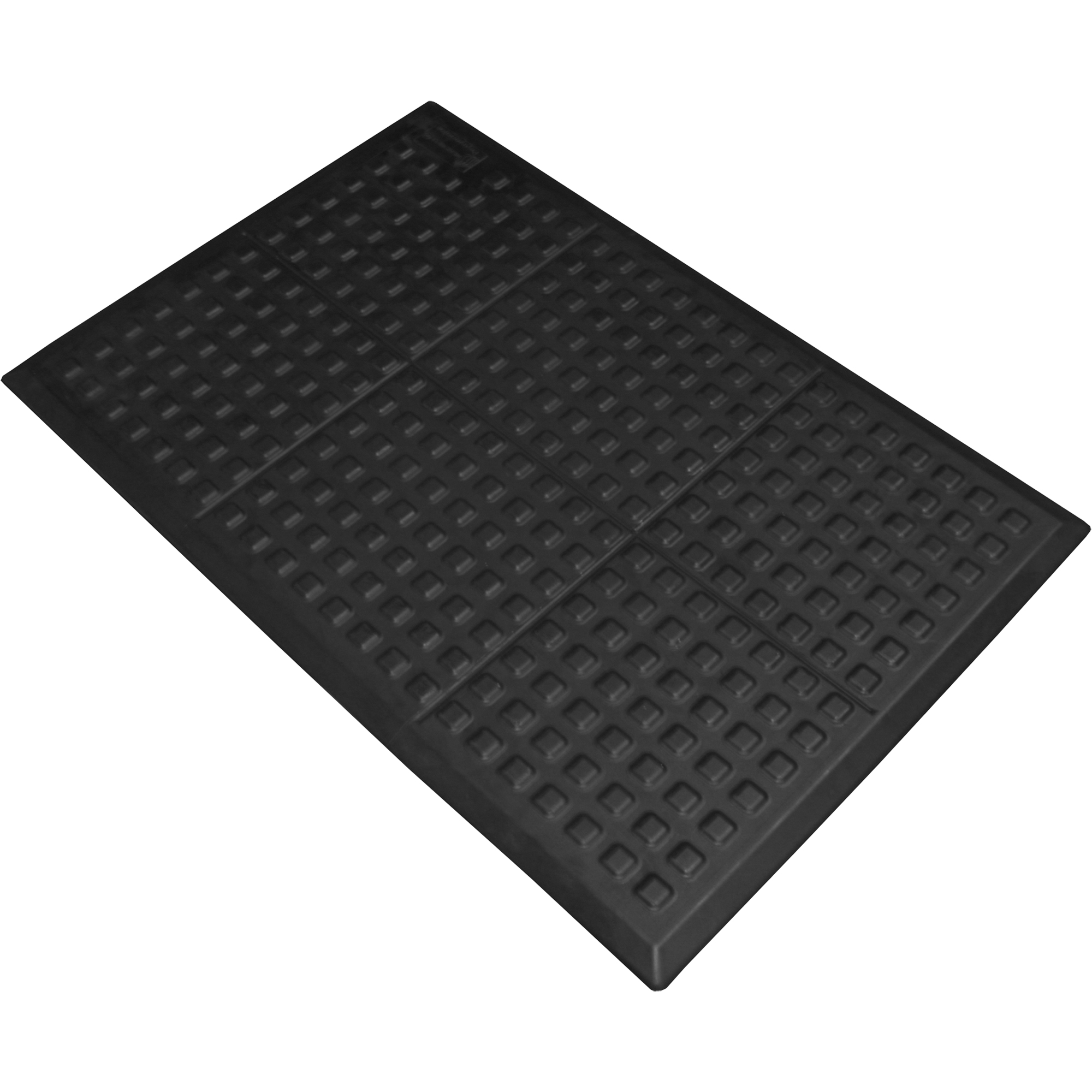 Tapis antifatigue Connect No 502 RejuvenatorMD pour poste de travail simple, Polyuréthane, 2' la c, 3' lo, 5/8" Épaisseur, Noir