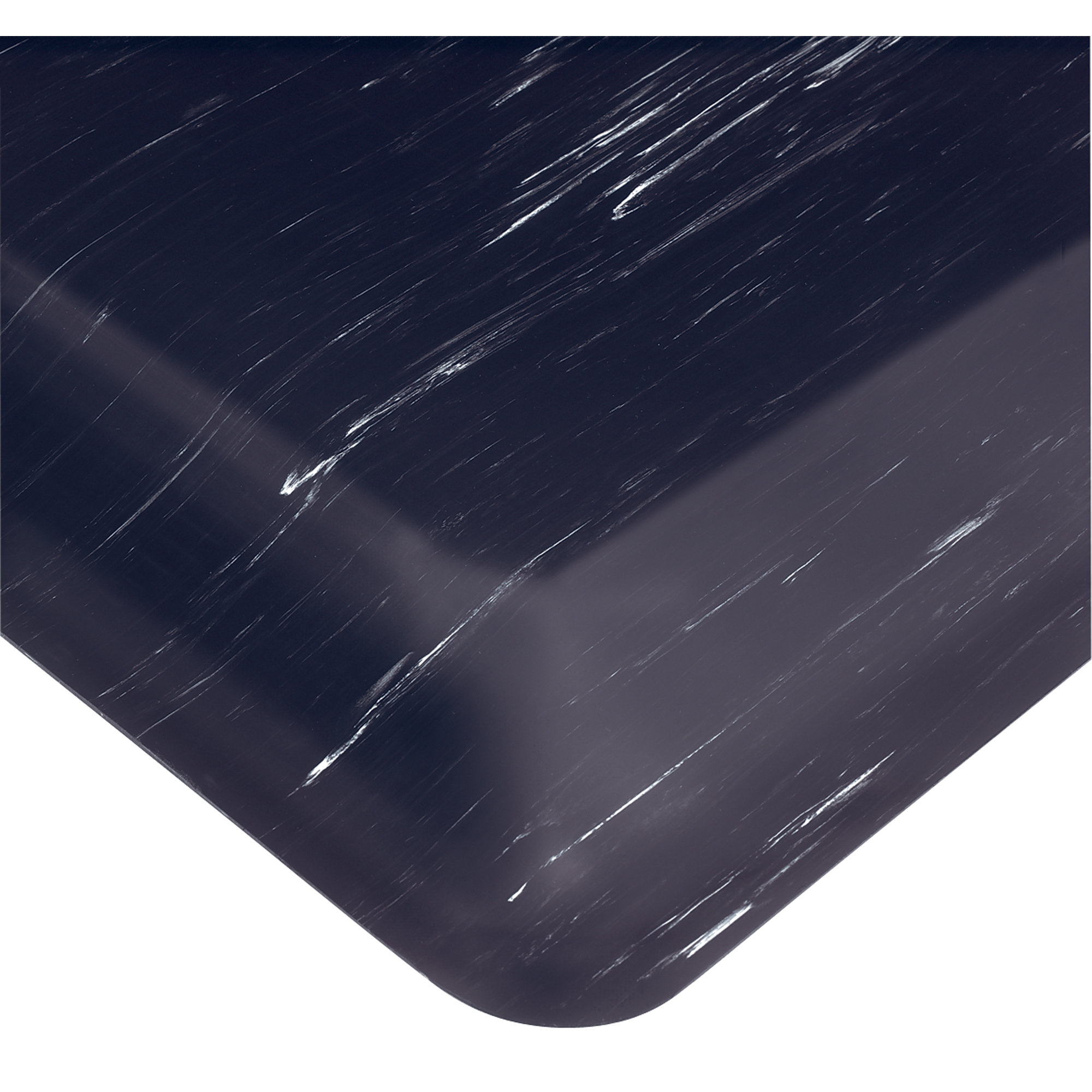 Tapis antimicrobiens Tile-Top AM No 420, Lisse, 2' x 60' x 1/2", Charbon, Éponge en PVC