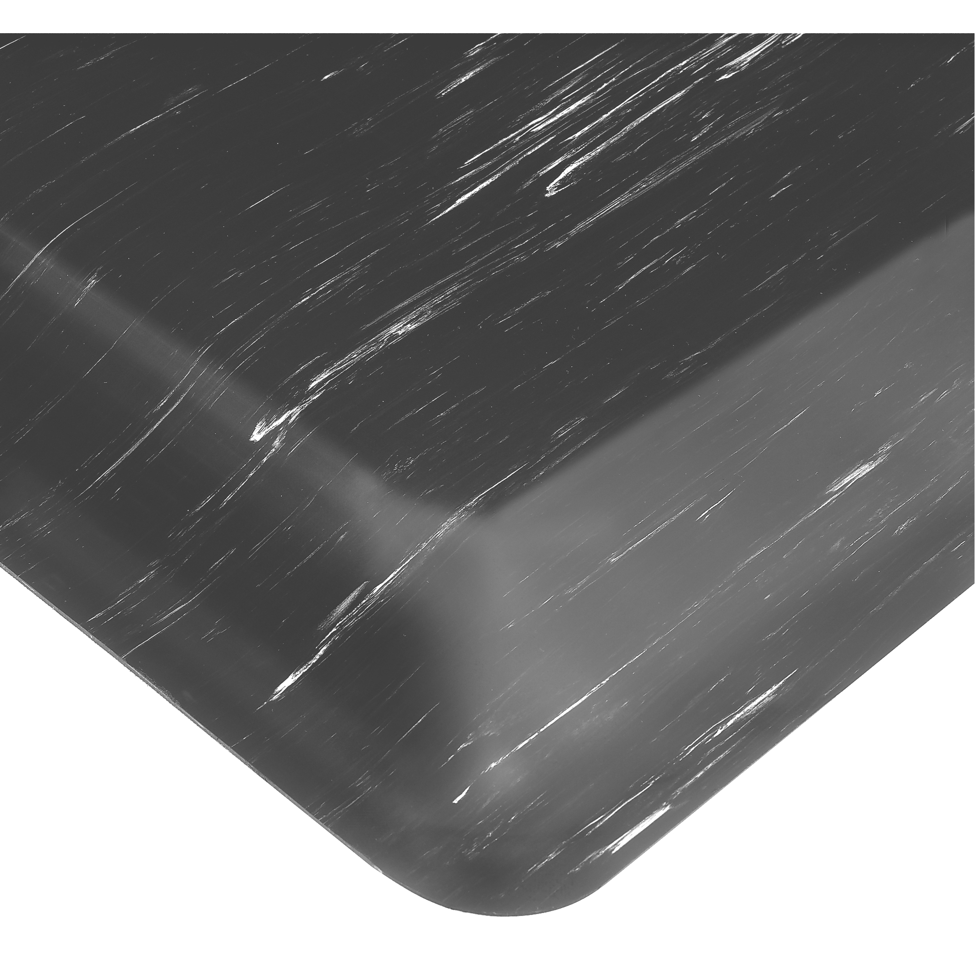 Tapis antimicrobiens Tile-Top AM No 420, Lisse, 3' x 60' x 1/2", Charbon, Éponge en PVC