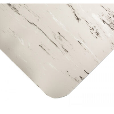Tapis antimicrobiens Tile-Top AM Spongecote no 420, Lisse, 4' x 5' x 1/2", Gris, Nitrile/Vinyle