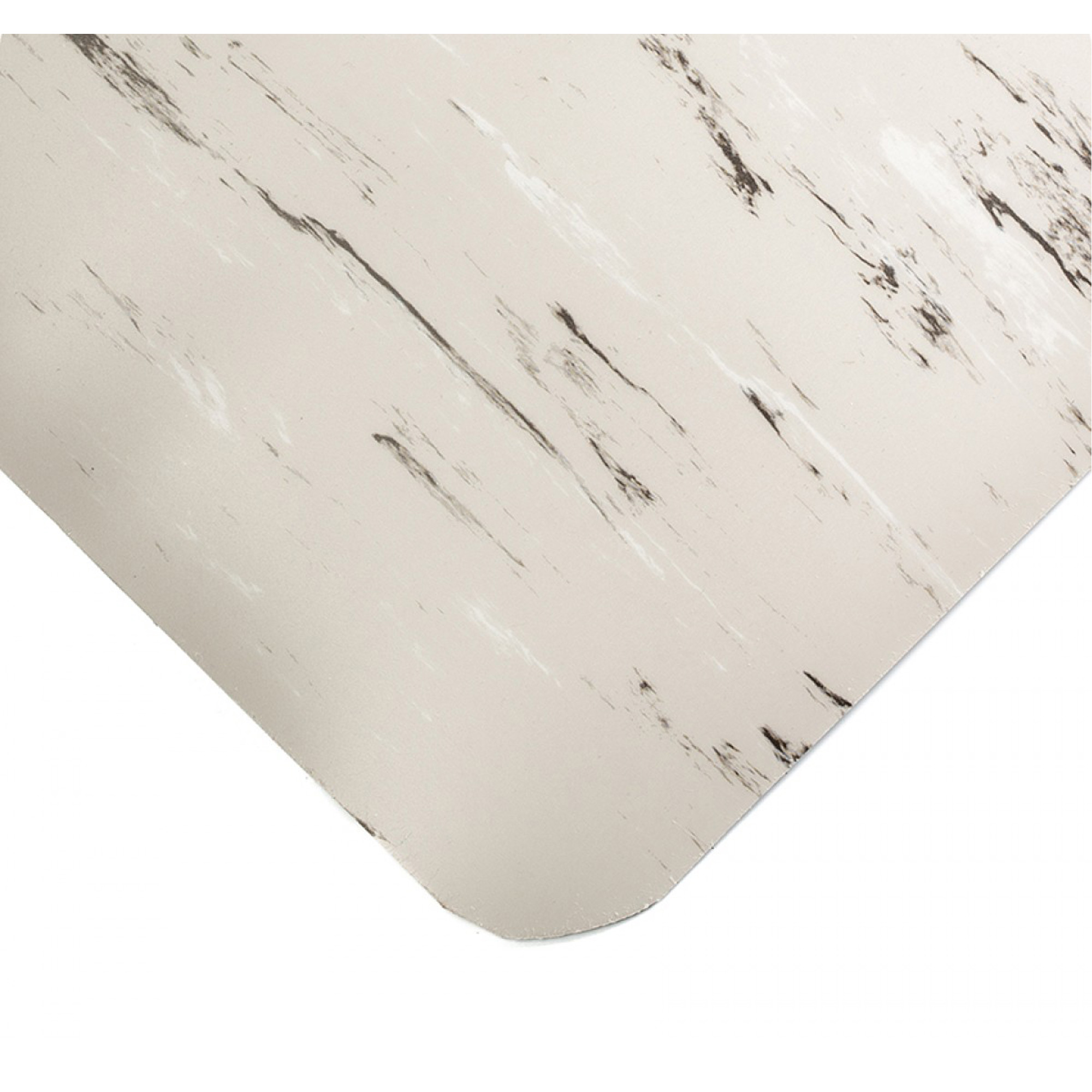 Tapis antimicrobiens Tile-Top AM Spongecote no 420, Lisse, 3' x 10' x 1/2", Gris, Nitrile/Vinyle