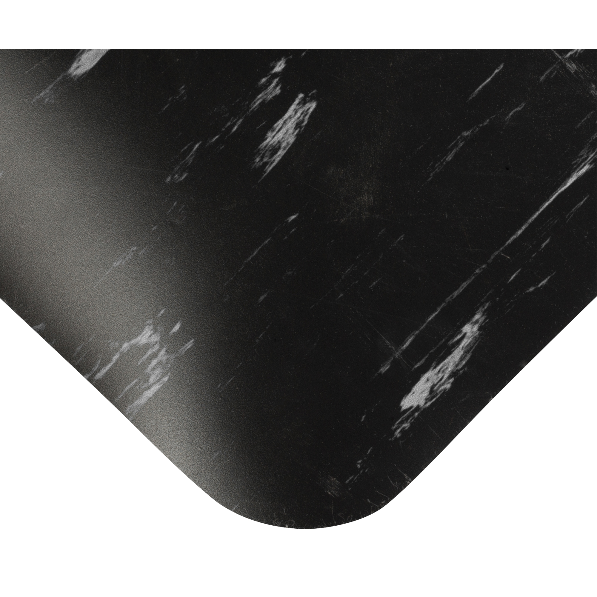 Tapis antimicrobiens Tile-Top Select no 494, Lisse, 2' x 10' x 7/8", Noir/Blanc, PVC