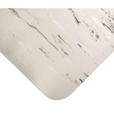 Tapis antimicrobiens Tile-Top Select no 494, Lisse, 2' x 60' x 1/2", Gris, PVC