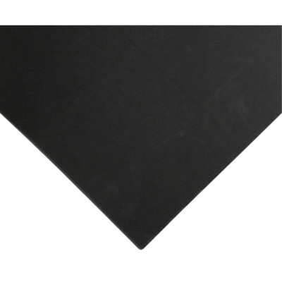 Tapis conducteur d'électricité no 785, 3' la x 10' lo x 3/32" ép, PVC, Lisse, Noir