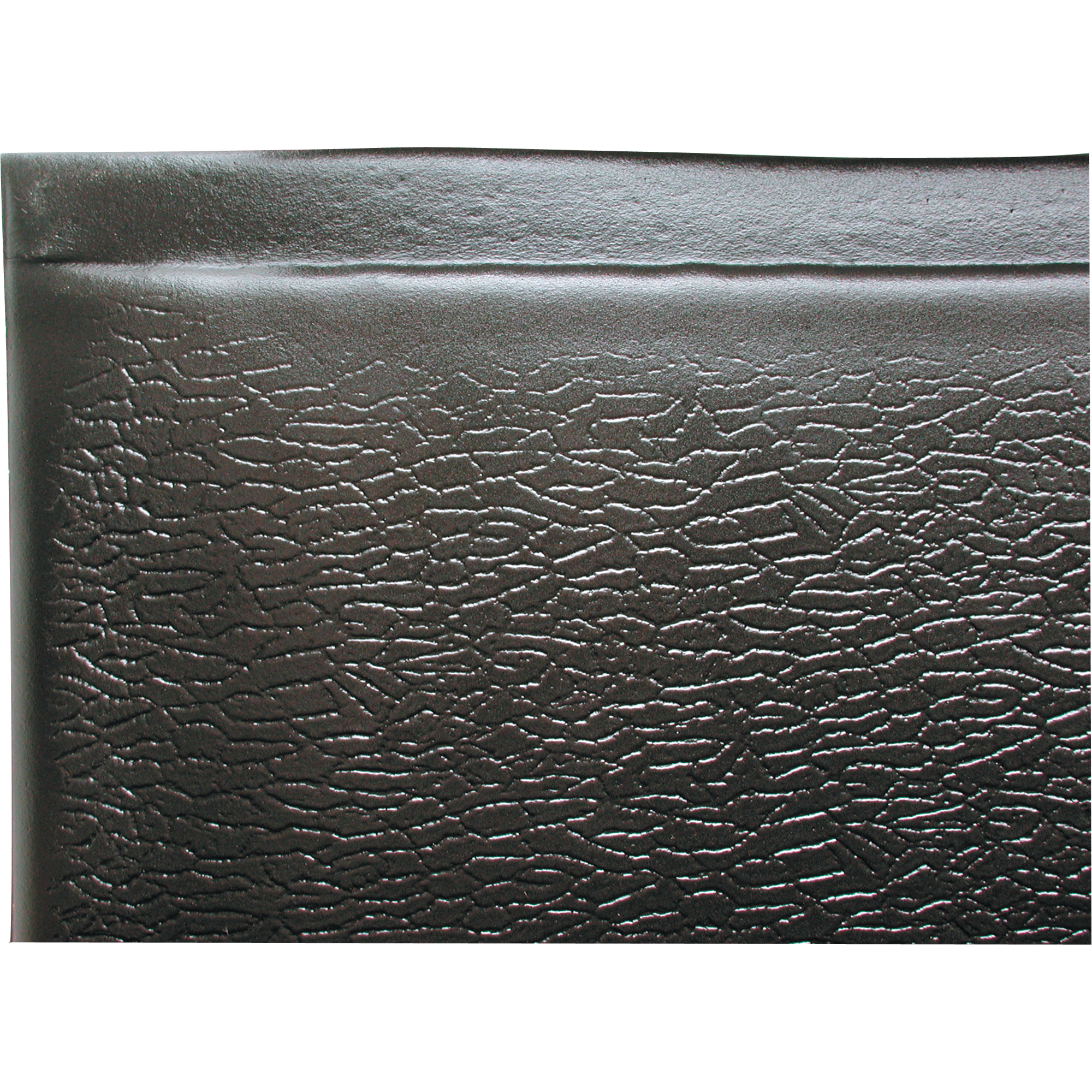 Tapis Endurable No 459, Lisse, 2' x 60' x 1/2", Noir, PVC