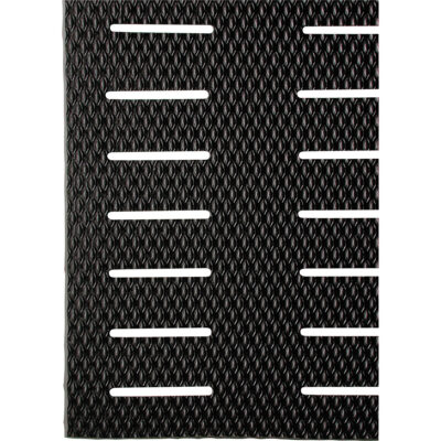 Tapis Kushion Walk No 475, À fentes, 3' x 60' x 3/8", Noir, PVC