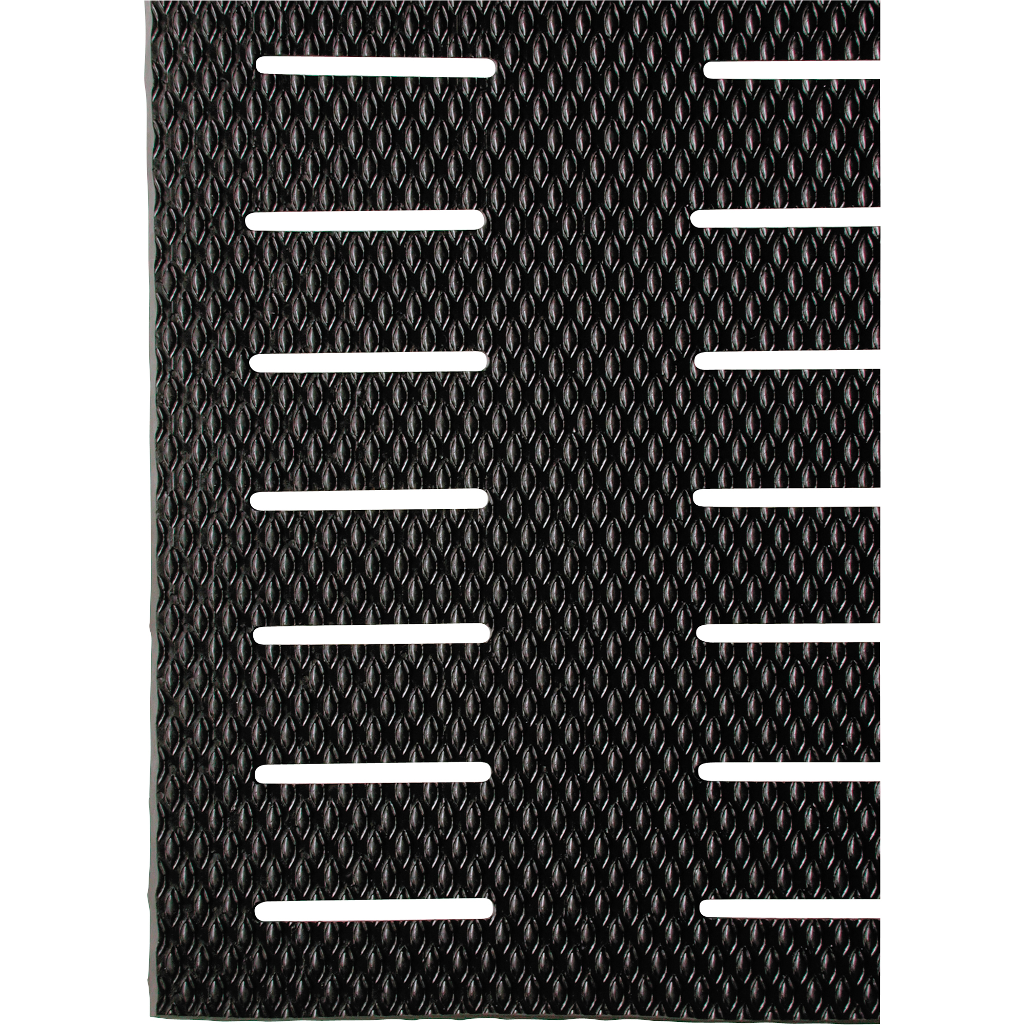 Tapis Kushion Walk No 475, À fentes, 3' x 60' x 3/8", Noir, PVC