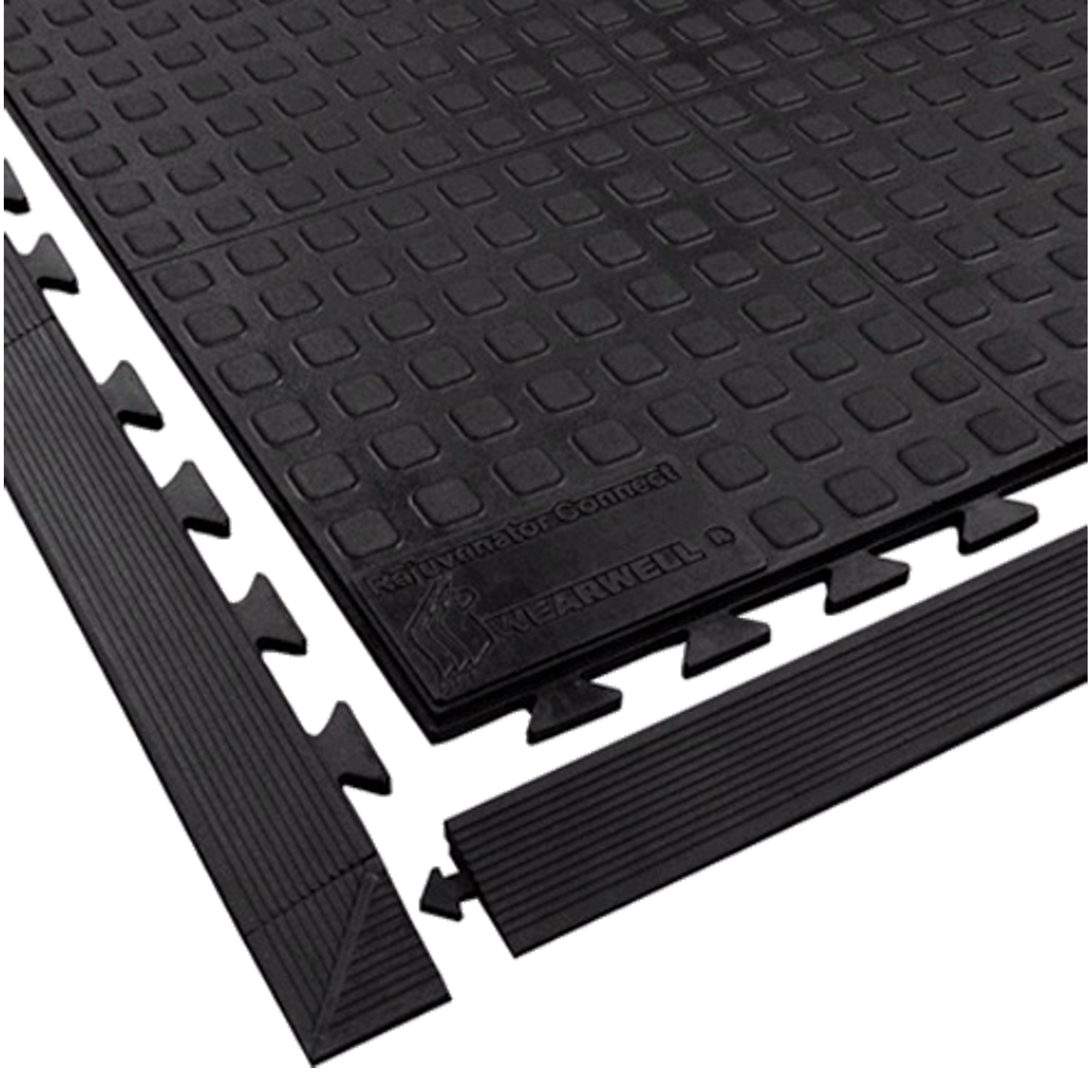 Tapis RejuvenatorMD Connect No. 502, Polyuréthane, 3-1/4' la c, 3-1/4' lo, 5/8" Épaisseur, Jaune