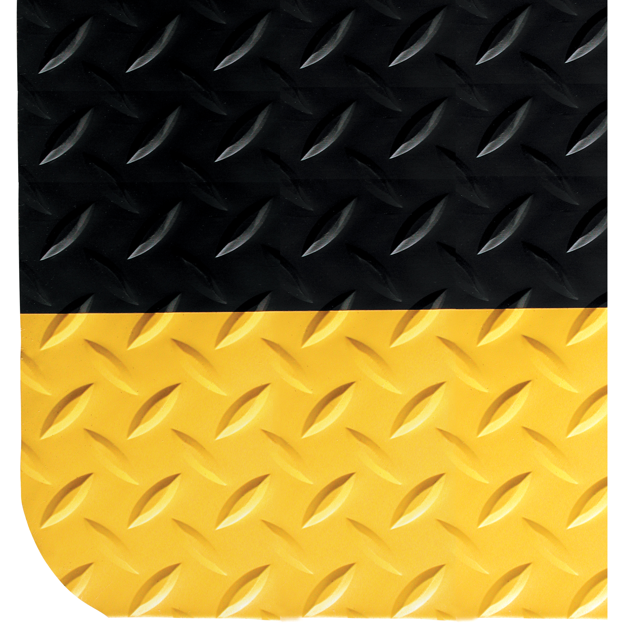 Tapis SpongeCoteMD No 415, Losange, 2' x 3' x 9/16", Charbon, PVC