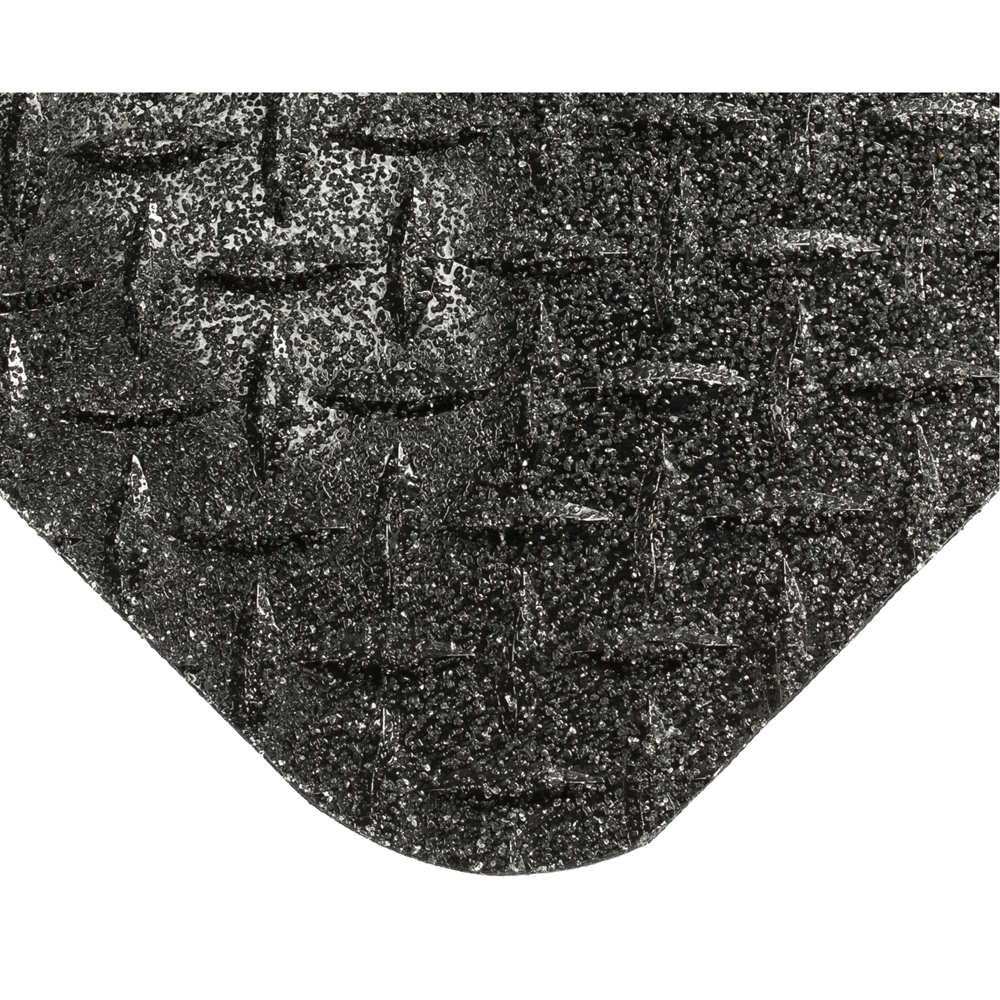 Tapis SpongeCoteMD No 416 avec Gritshield, Losange, 2' x 3' x 15/16"/9/16", Noir, PVC/Éponge en PVC