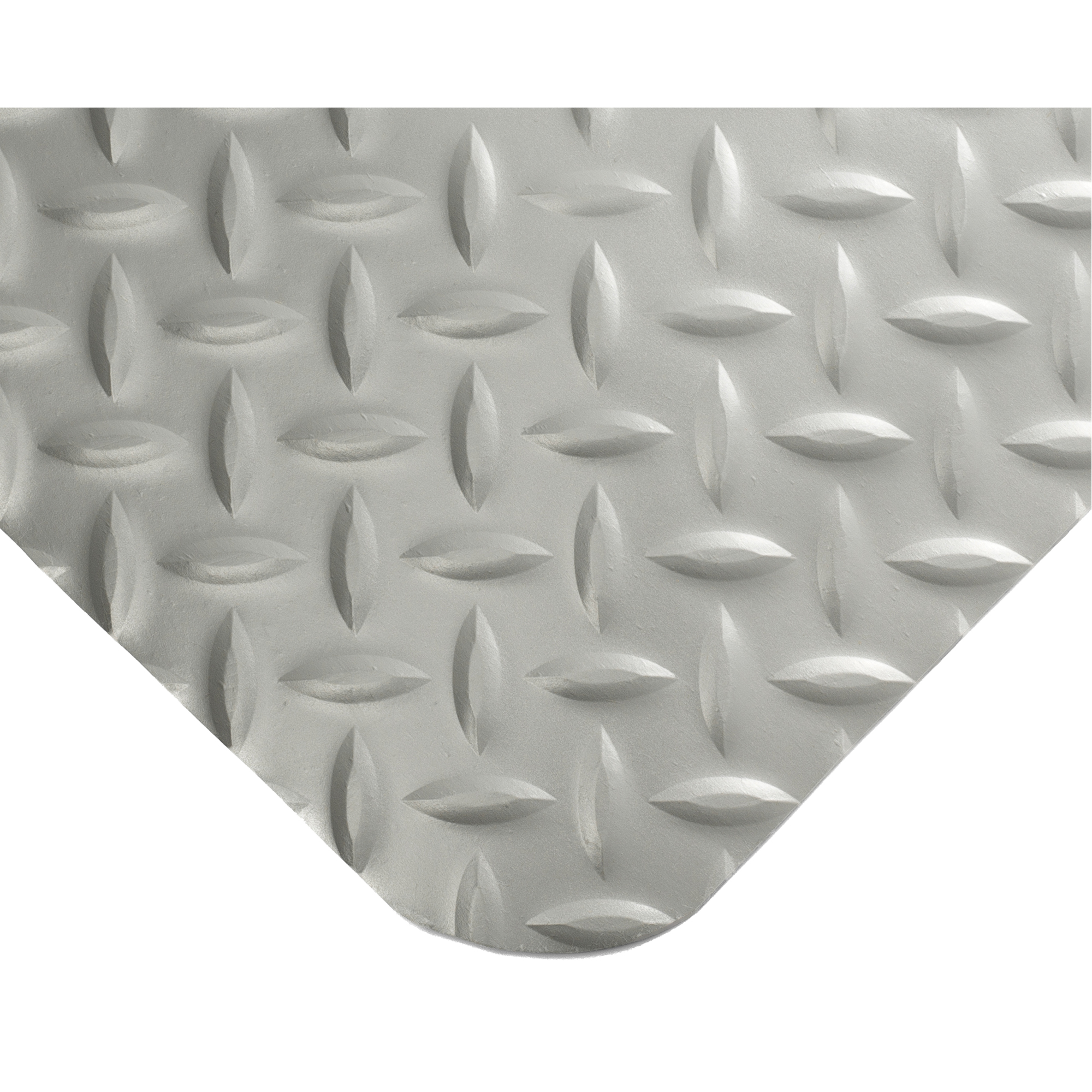 Tapis SpongeCoteMD Ultrasoft No 414, Losange, 2' x 3' x 15/16", Gris, Éponge en PVC