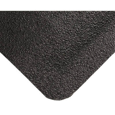 Tapis WeldSafeMD No 447, Caoutchouc, 75' lo, 4' la x 9/16" épais, Noir