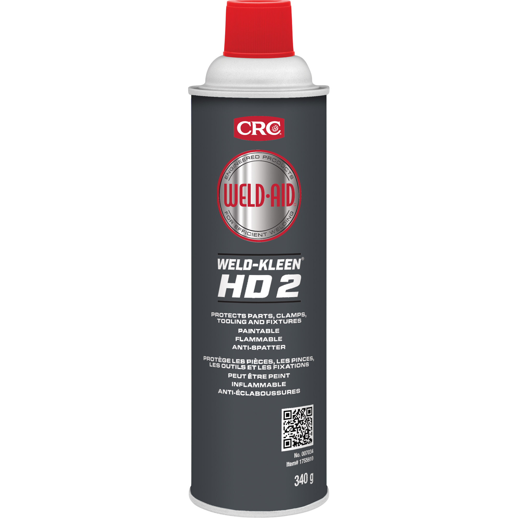 Produit anti-éclaboussure Weld-AidMD Weld-KleenMD HD 2, Aérosol