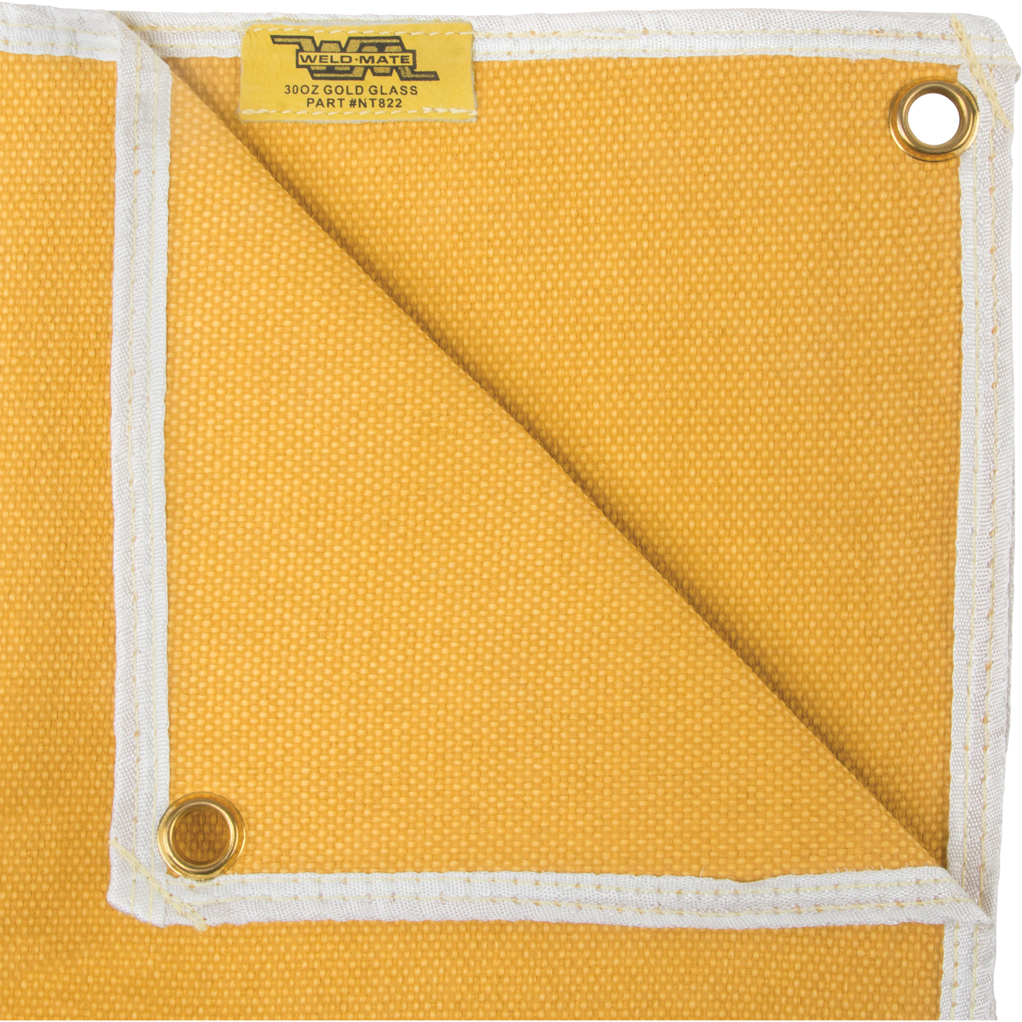 Couverture pour soudage en fibre de verre de 30 oz LavashieldMC, 6' la x 6' lo, Résistance à la temp. 1000° F