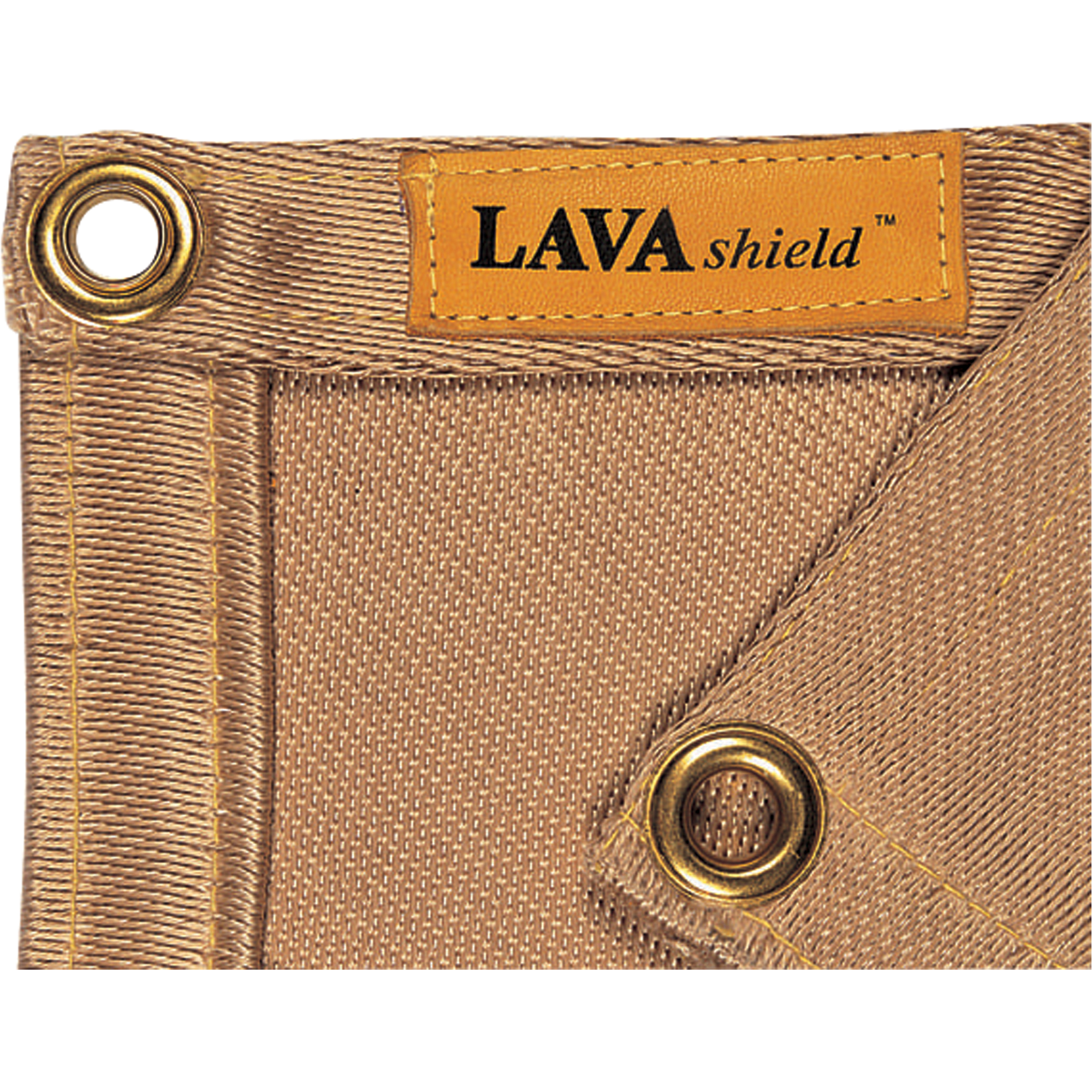 Couverture pour soudage en silice de 18 oz LavashieldMC, 3' la x 3' lo, Résistance à la temp. 1472°F(800°C)