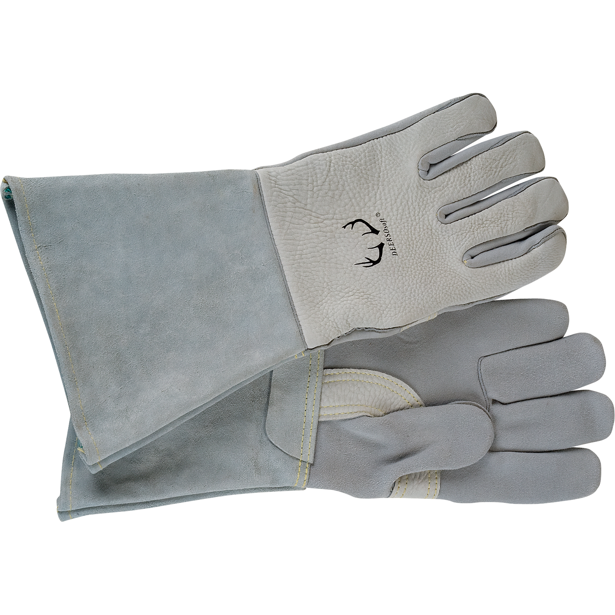 Gants de soudage ComfoflexMD, Cuir de daim refendu, Taille Grand