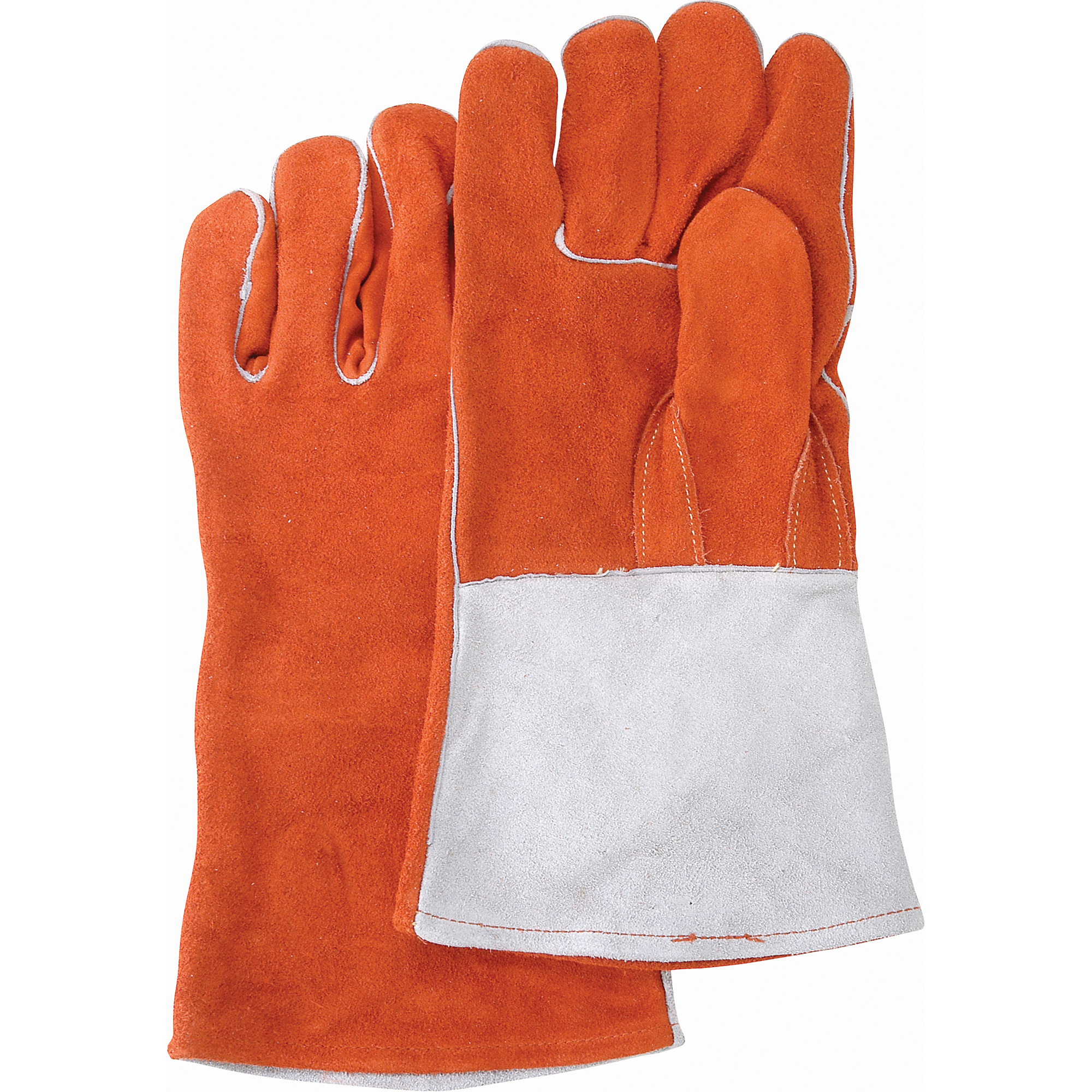 Gants de soudage de première qualité ComfoflexMC, Cuir de vache refendu, Taille Grand